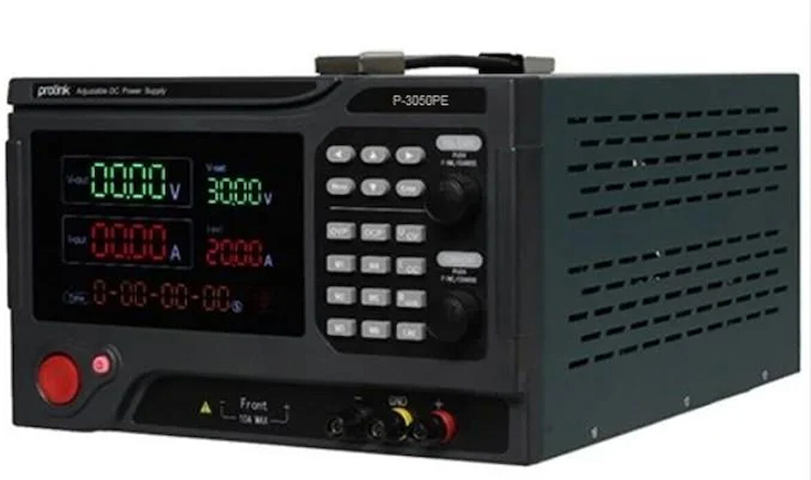 Luxury,  30V 50A Programlanabilir Ayarlı DC Güç Kaynağı Prolink   P-3050PE