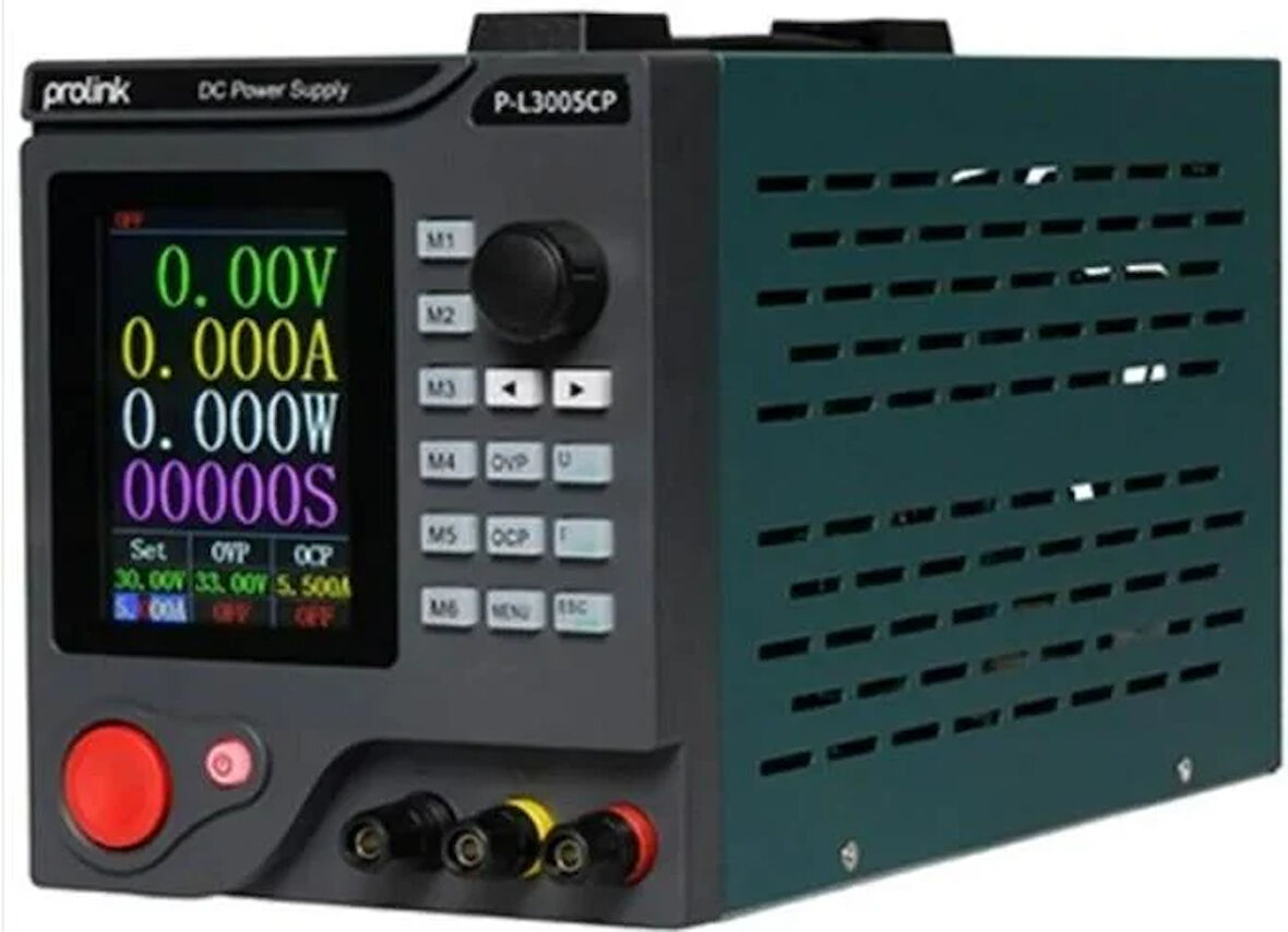 Luxury, 30V 5A Programlanabilir Ayarlı DC Güç Kaynağı Prolink  P-L3005CP