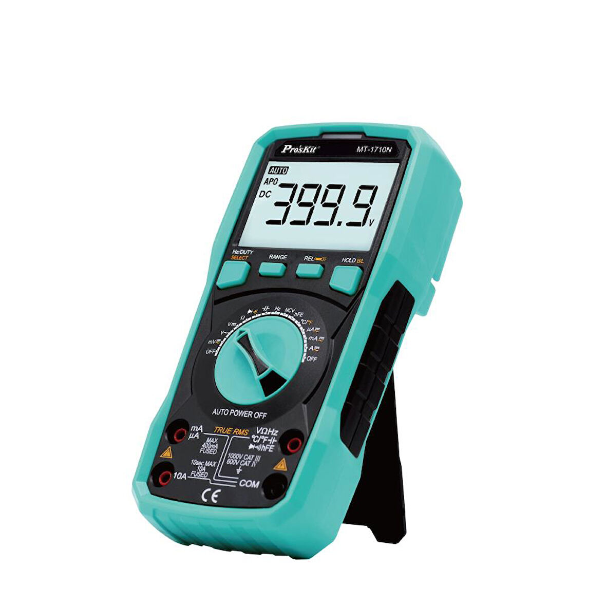 Luxury, 3-3/4 True-RMS Otomatik Aralık Dijital Multimetre Proskit MT- 1710N