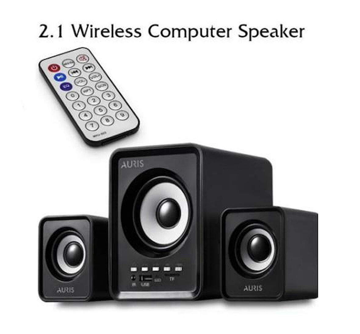 2+1 Radio Özellikli Bilgisayar Hoparlör 2+1 Ses Sistemi ,2+1 Wireless Ses Sistem