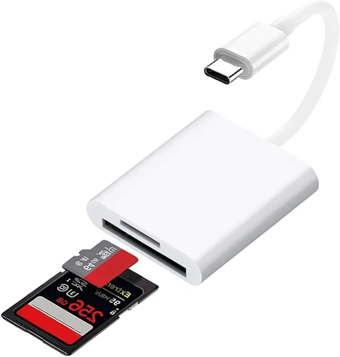 Type-C SD TF Adaptör Kamera
