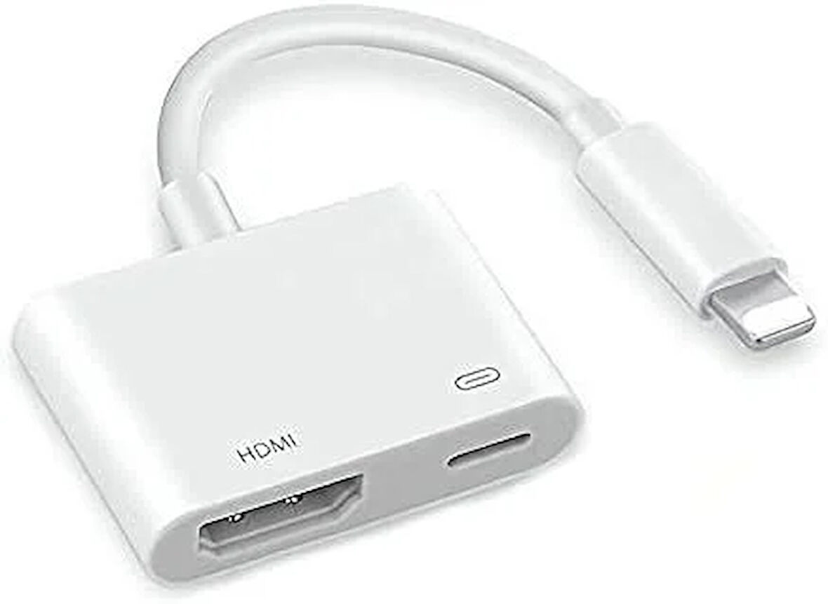 Lightning HDMI Type-C Adaptör Kamera
