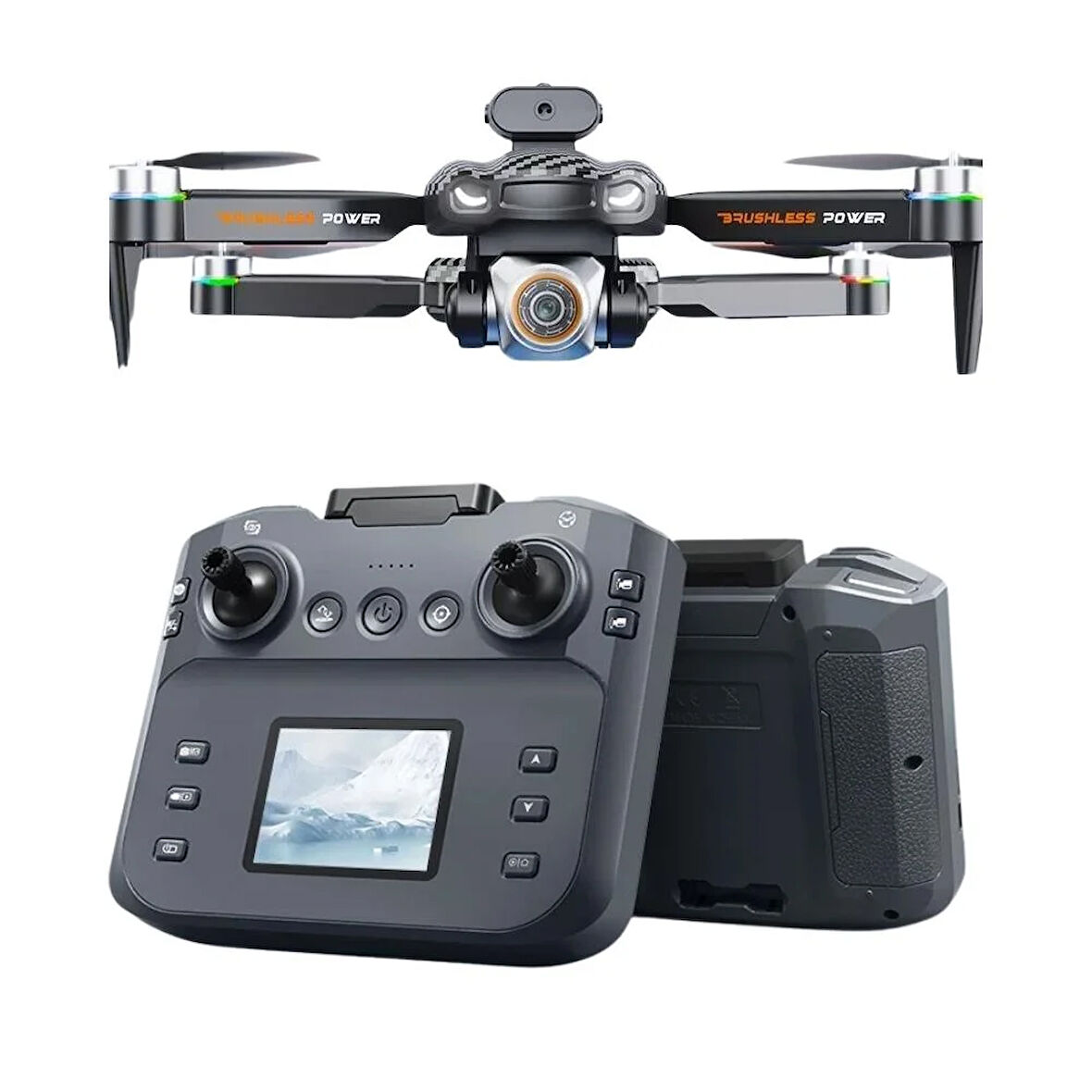 S9 Pro 4K Kamera Drone Uzaktan Kumandalı Mini Quadcopter Çocuklar İçin Uygun, Katlanabilir, RC Drone