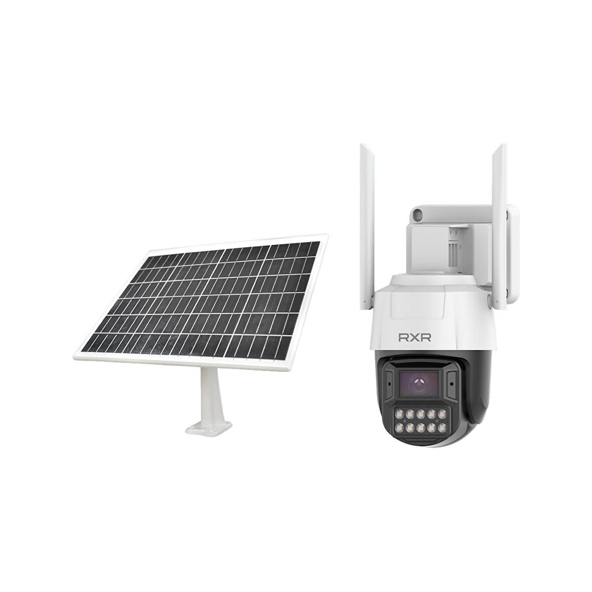 C11 4MP 4G Simli Bataryalı Solarlı Hareket Takipli 360° Güvenlik Kamerası