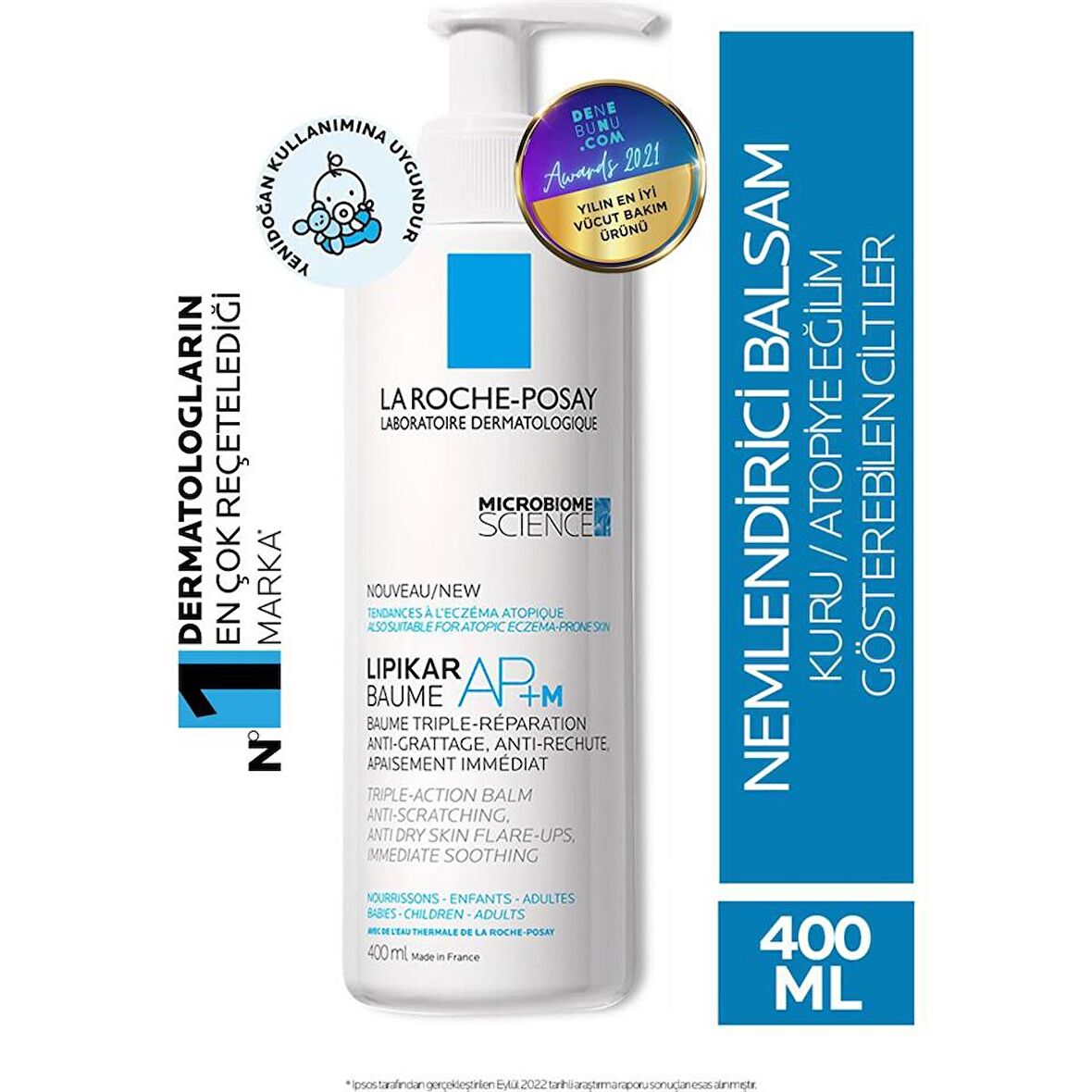 La Roche Posay Lipikar Baume AP+M 400 ml