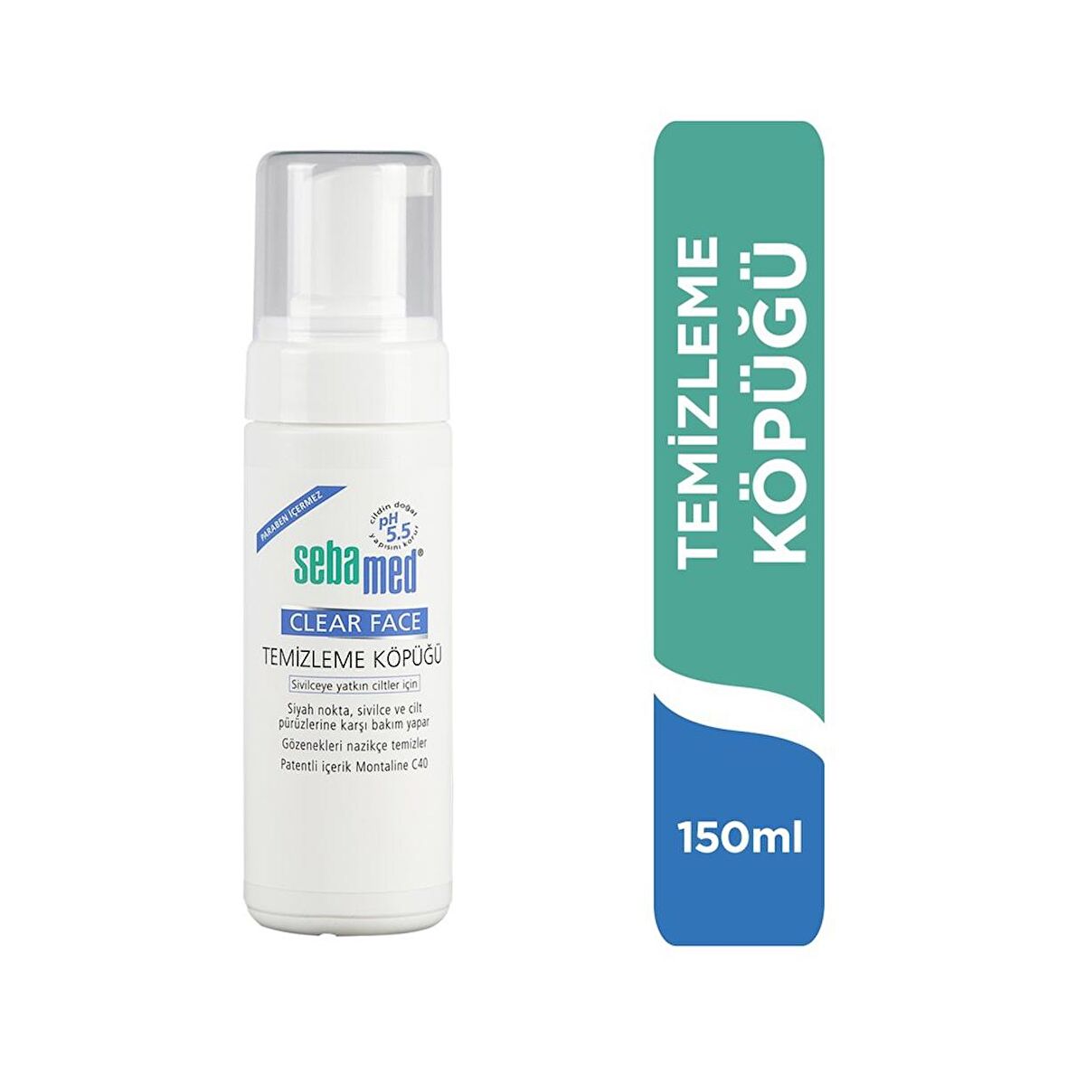 Sebamed 
Clear Face Temizleme Köpüğü 150 ml