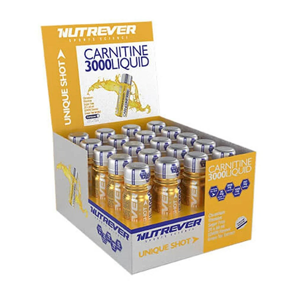 Nutrever Carnitine 3000 Liquid 20 Ampül L-Karnitin