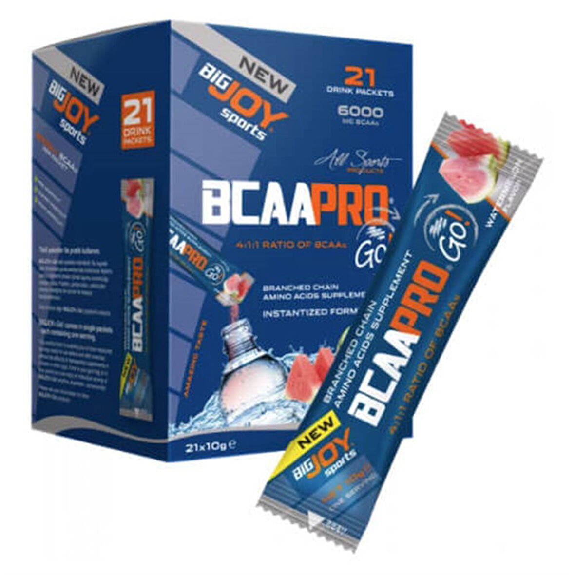 Bigjoy Bcaa GO! 10gX21 adet