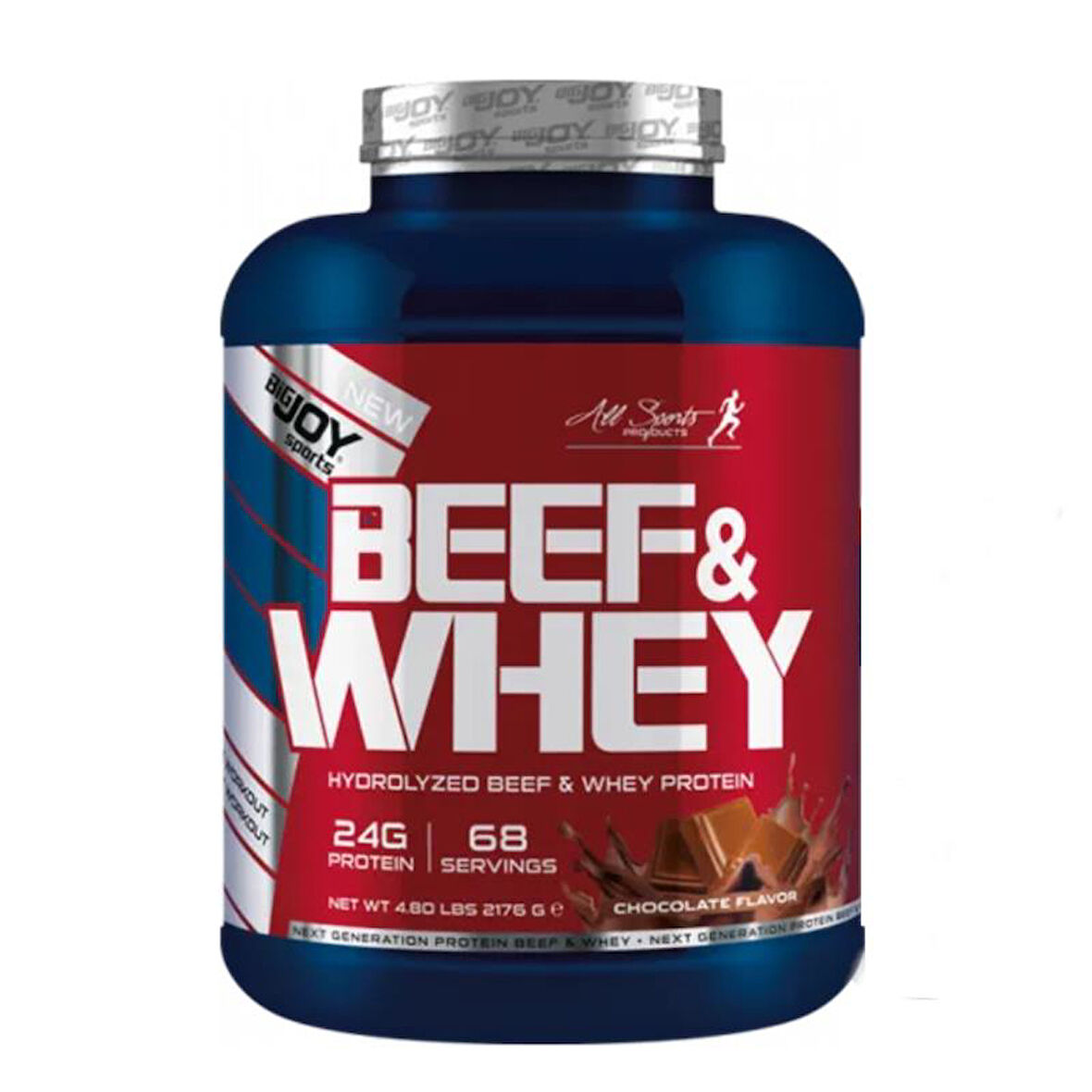 Bigjoy Sports Beef & Whey Çikolata 2176g