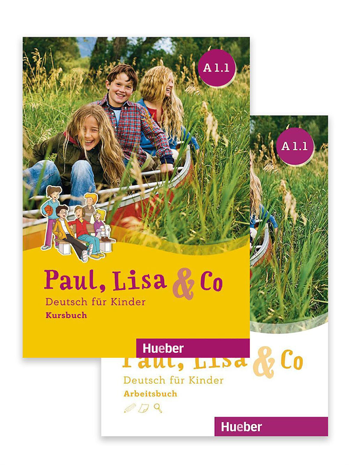 Paul, Lisa & Co A1.1: Kursbuch + Arbeitsbuch /Deutsch für Kinder. Deutsch als Fremdsprache