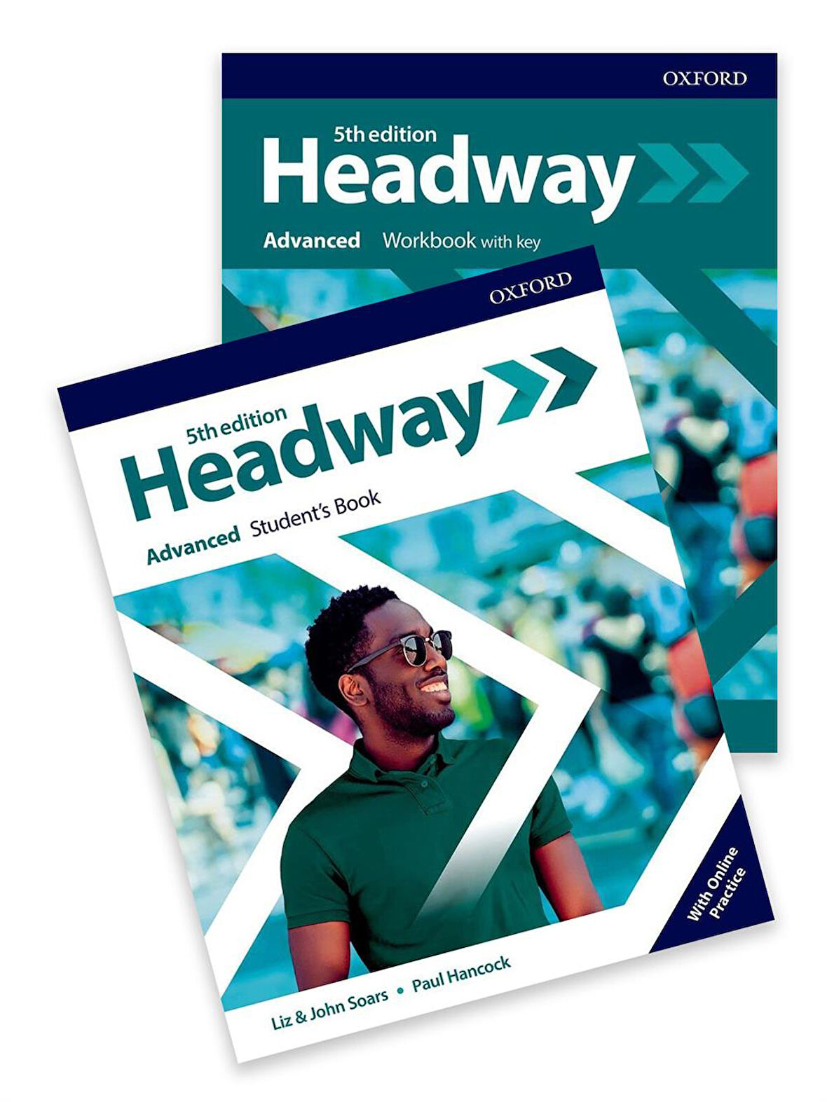 Headway Advanced Students Book with Online Practice + Workbook with Key (5.Edition)