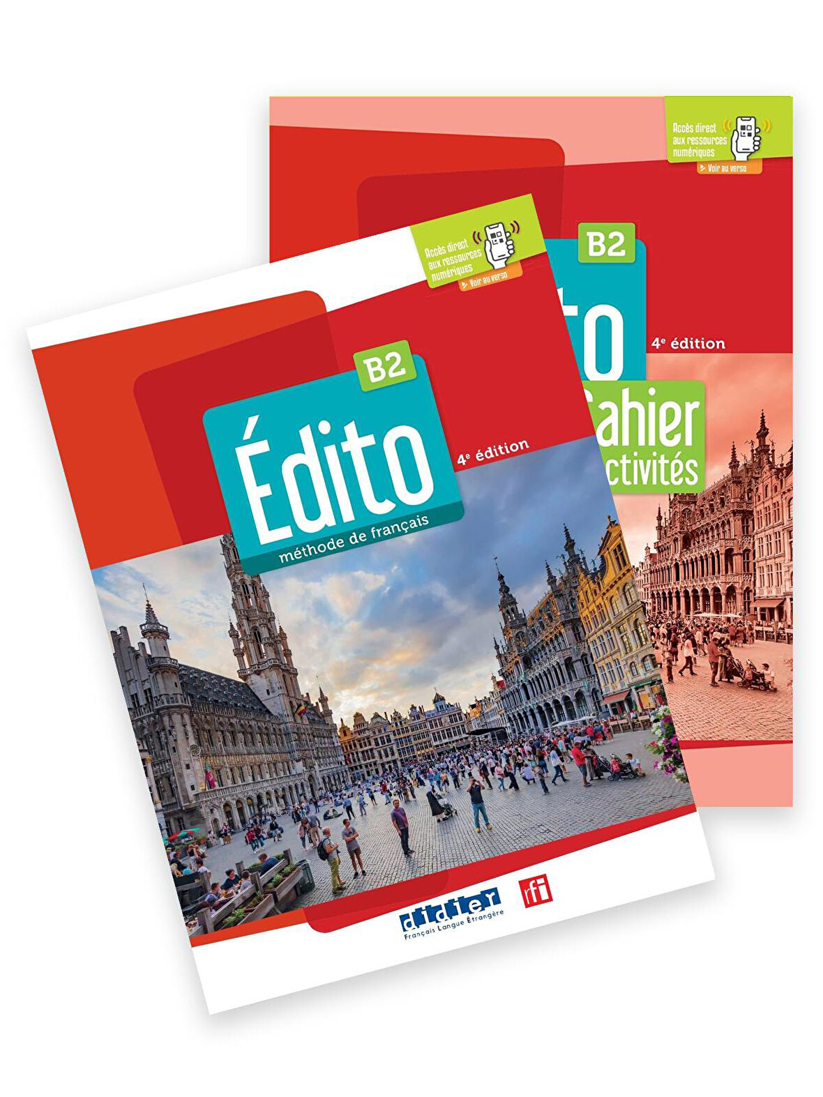 Edito B2: Méthode de français + Cahier d'activités +didierfle.app (3.edition)