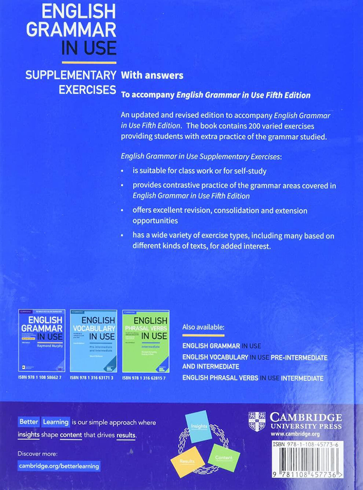 English Grammar in Use Supplementary Exercises with Answer