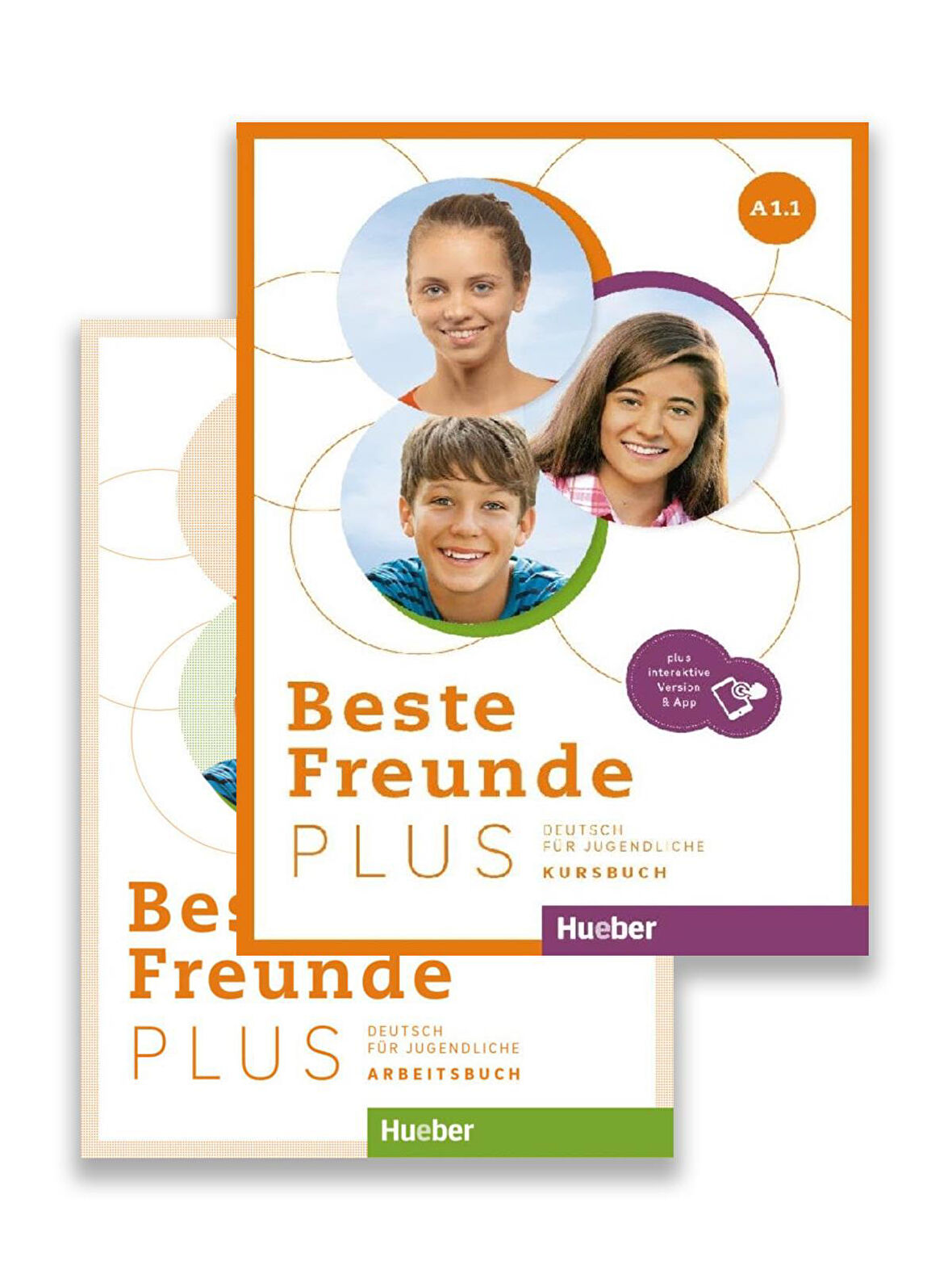 Beste Freunde PLUS A1.1: Kursbuch und Arbeitsbuch + Interactive Version & App