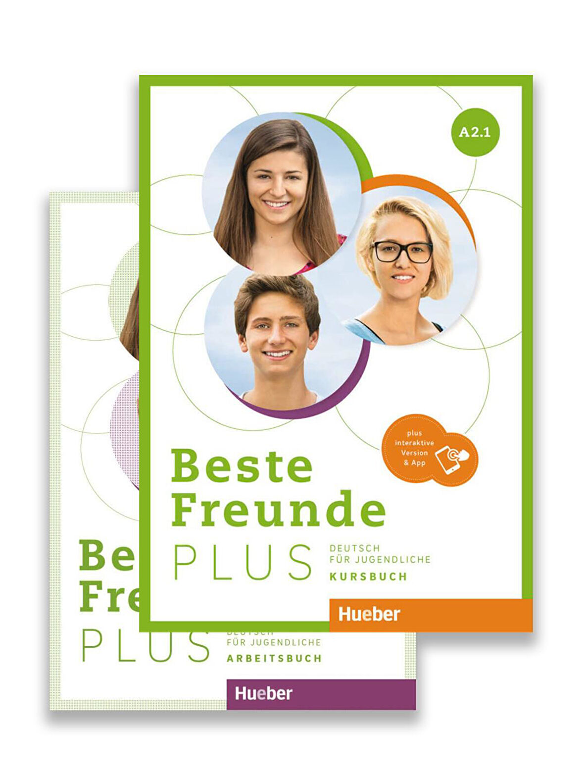 Beste Freunde PLUS A2.1: Kursbuch und Arbeitsbuch + Interactive Version & App