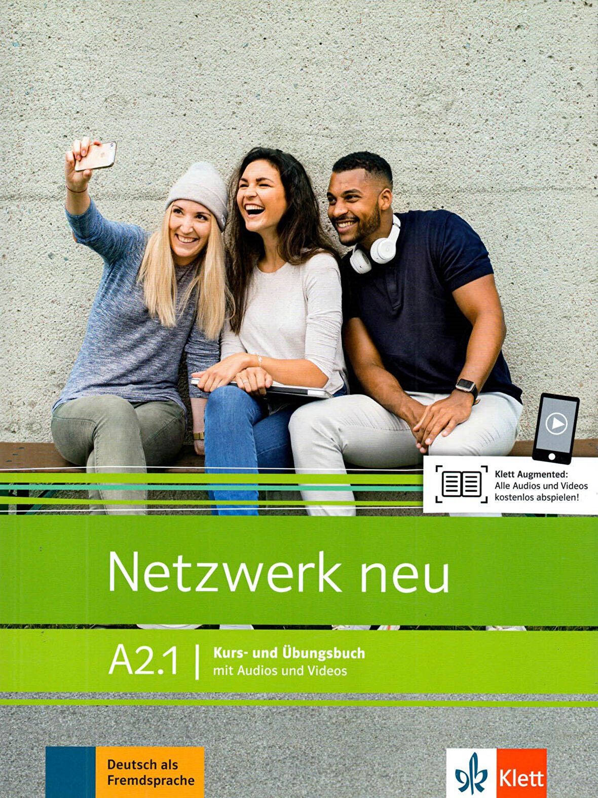 Netzwerk neu A2.1 Kurs- und Übungsbuch mit Audios