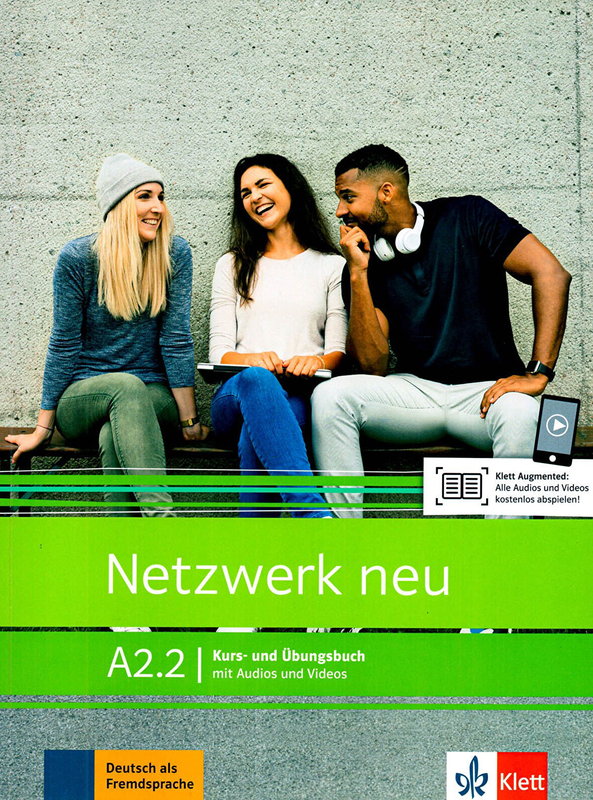 Netzwerk neu A2.2 Kurs- und Übungsbuch mit Audios