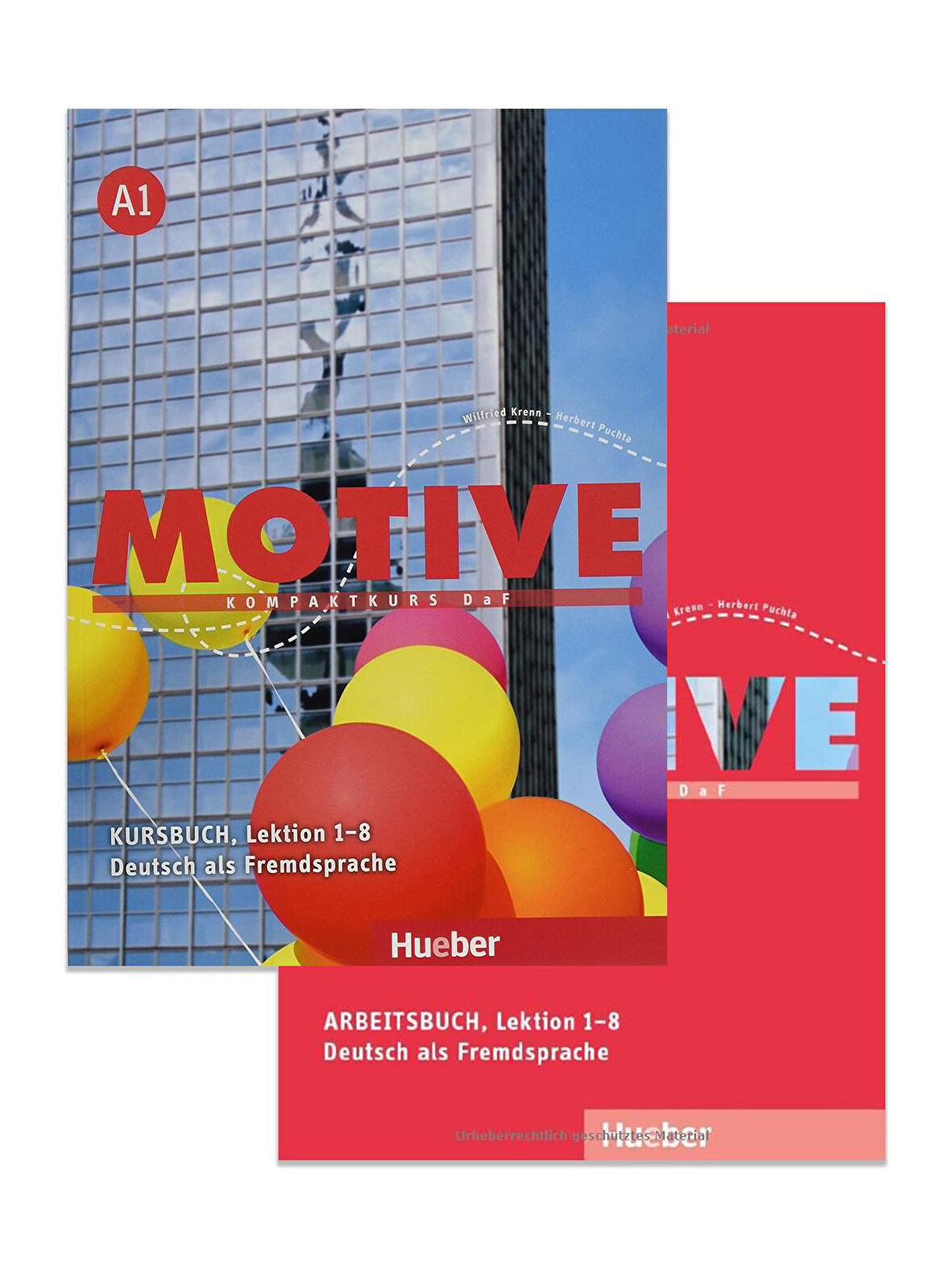 Motive A1: Kursbuch und Arbeitsbuch mit Audios online, Lektion 1–8