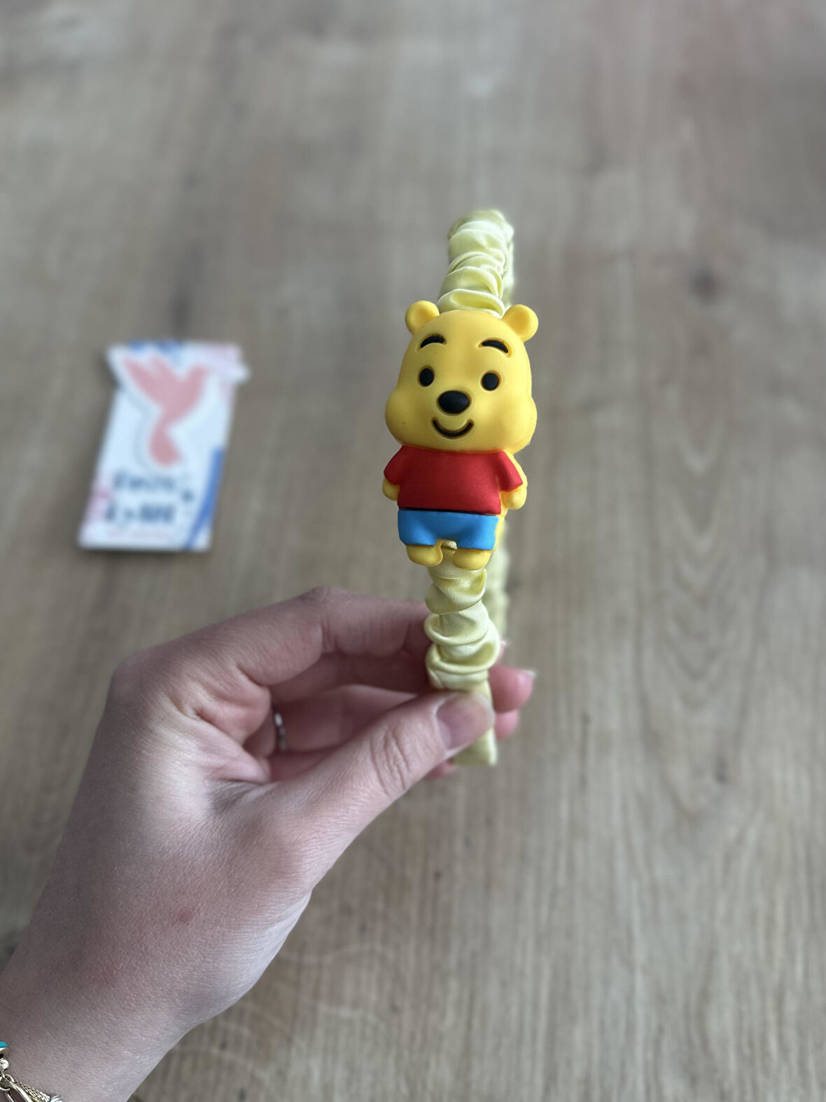 Sarı Winnie Kız Çocuk Tacı