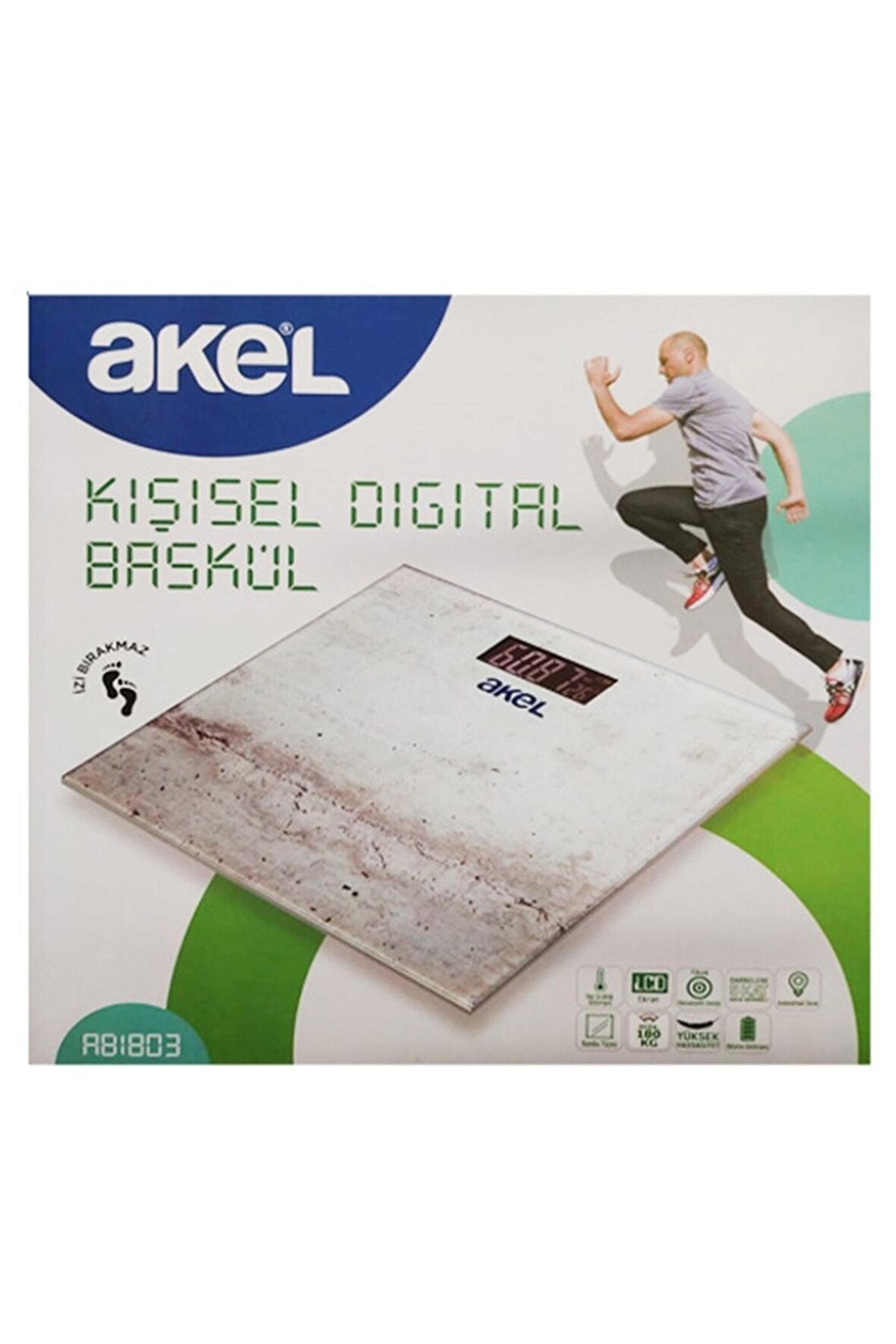 Ab1803 Kişisel Cam Baskül