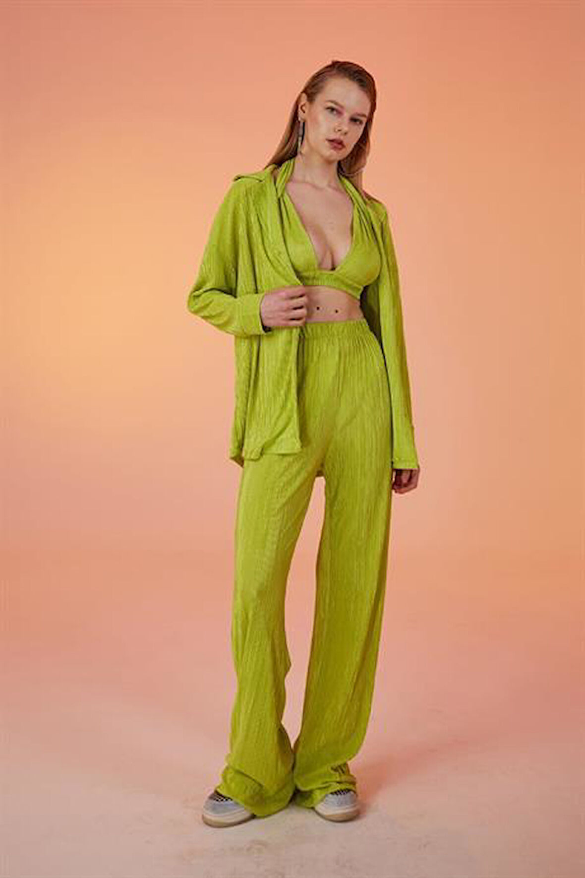 Markano Comfy Pantolon Yeşil