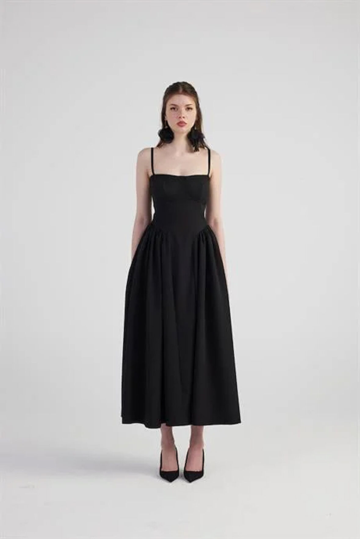 Markano Bridged Elbise Siyah