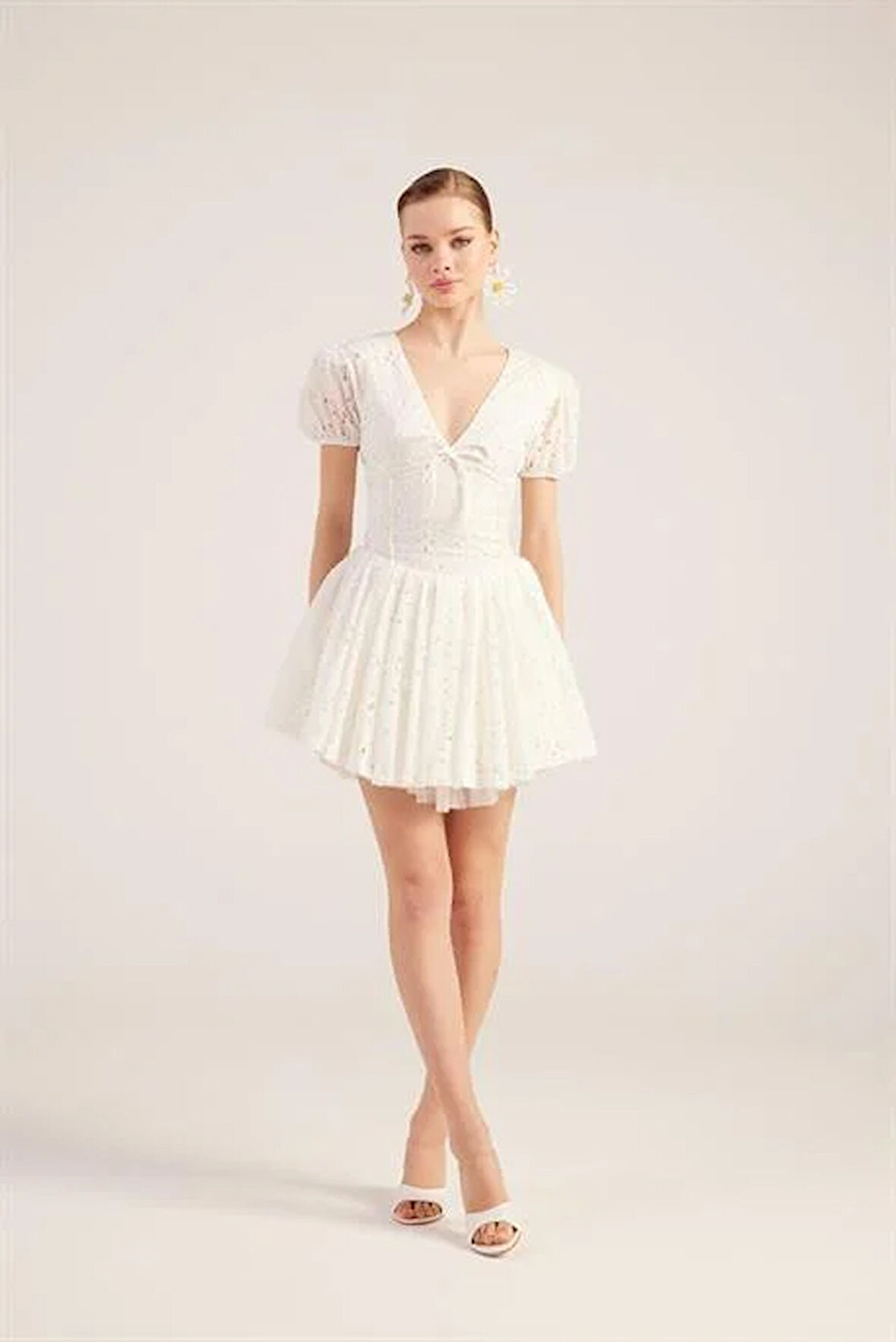 Markano Tina Elbise Beyaz