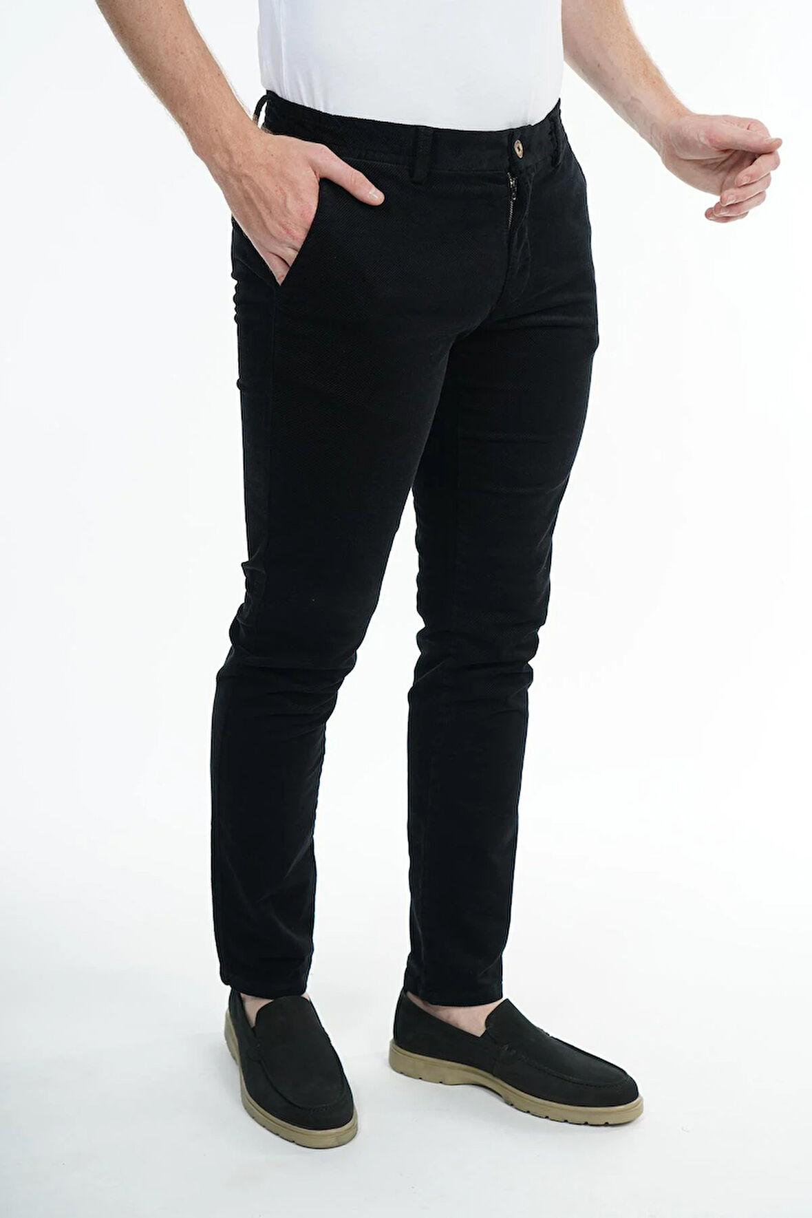 İntersivin Likralı Slim Fit Pamuklu Kışlık Erkek Pantolon 