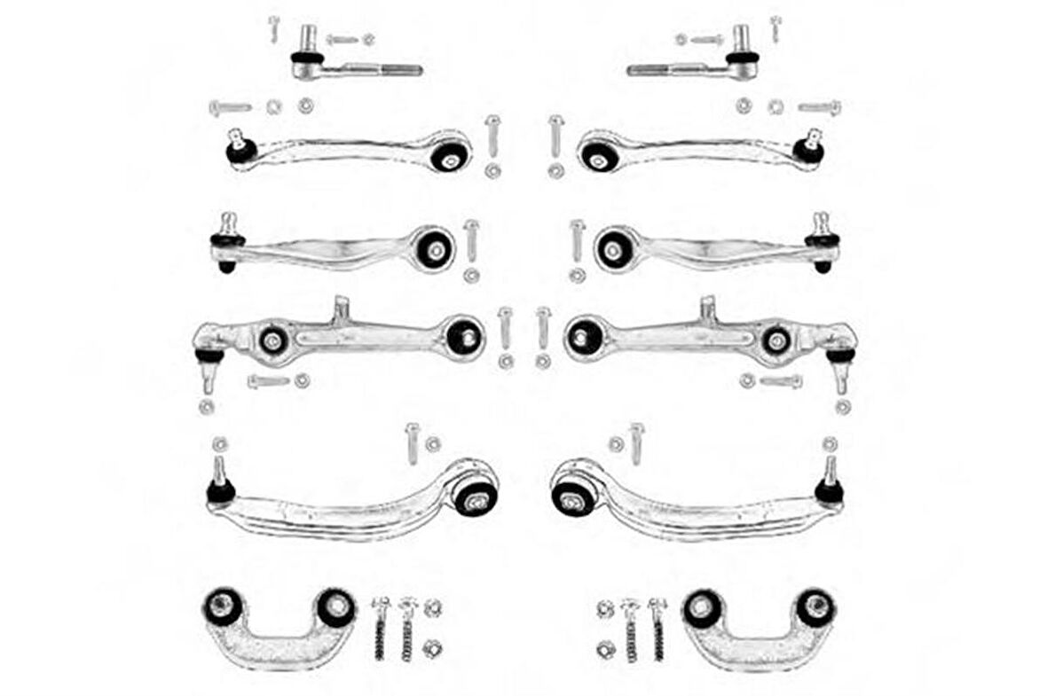 ÖN DÜZEN KİTİ 12 PARÇA PASSAT - A6 2000-2005 (İNCE KAFA) AYD-07079