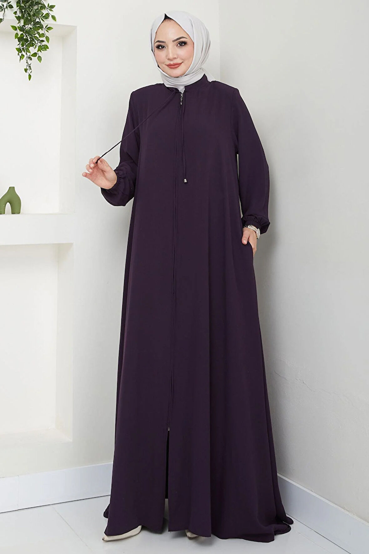 Bağcıklı Mevlana Ferace Mürdüm HM2644