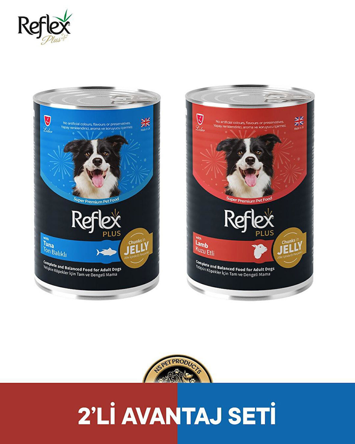 Reflex Plus Köpek Maması 2'li Avantaj Set