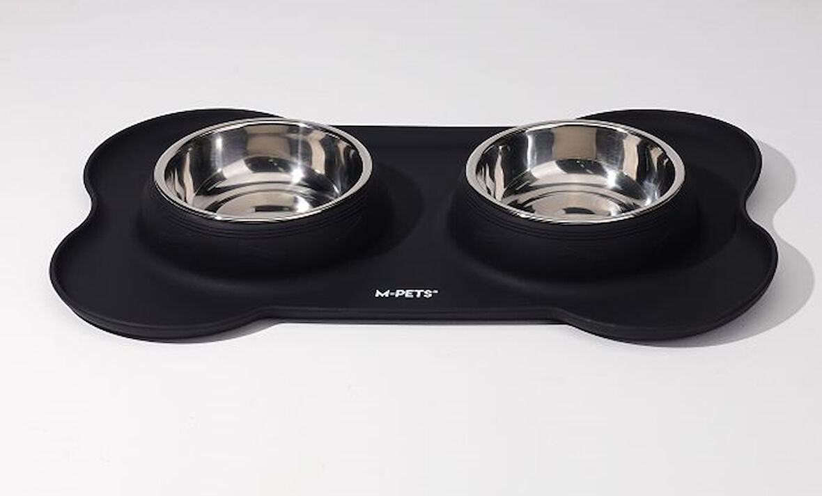  M-PETS DUET SILICONE MAT MAMA KABI BLACK 2X200ML