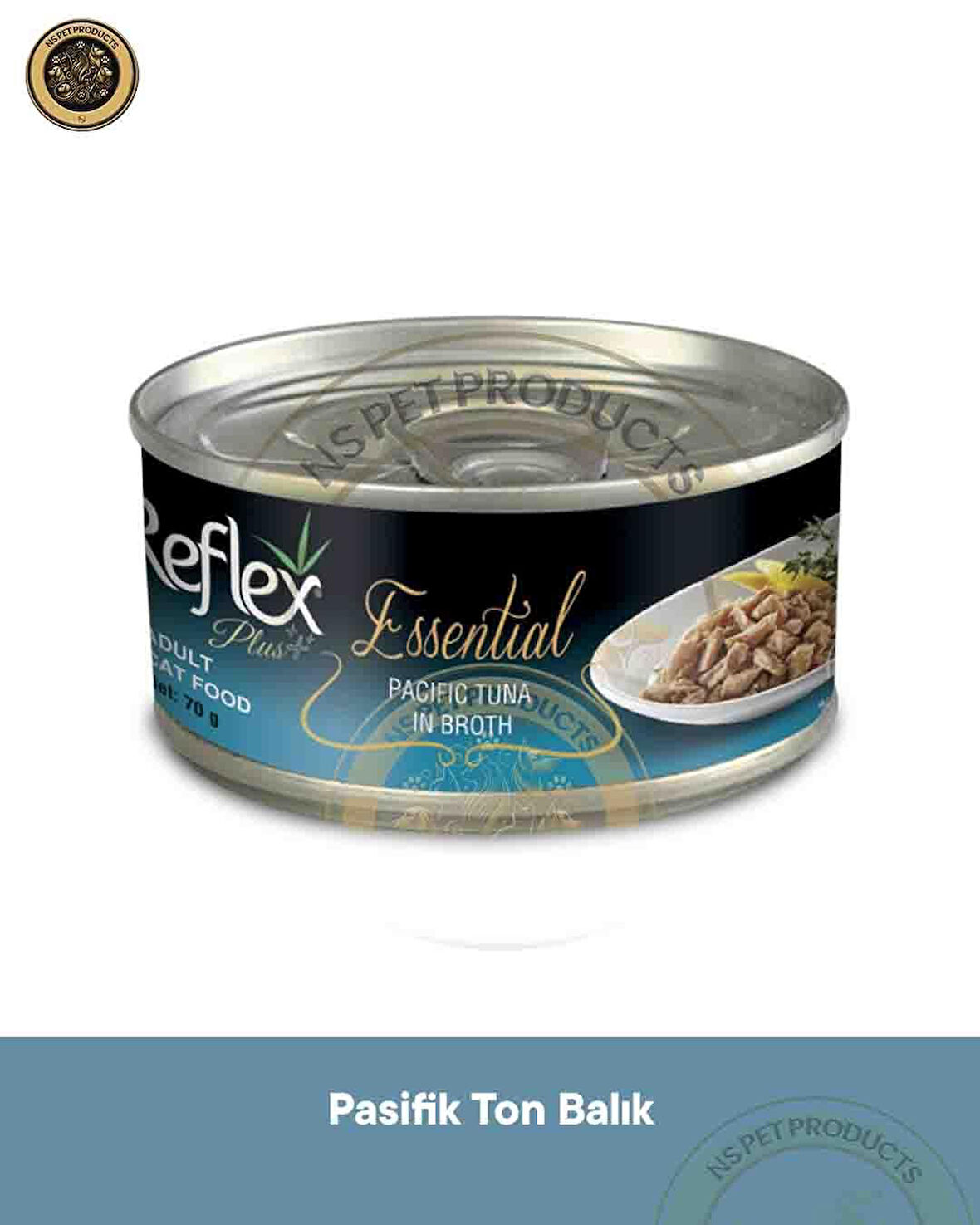 REFLEX Plus Essential Kedi Pasifik Ton Balık 70gr