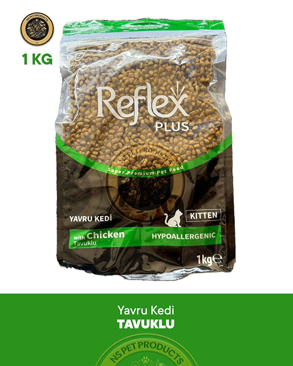 Reflex Plus Kitten Tavuklu Yavru Kedi Maması 1kg
