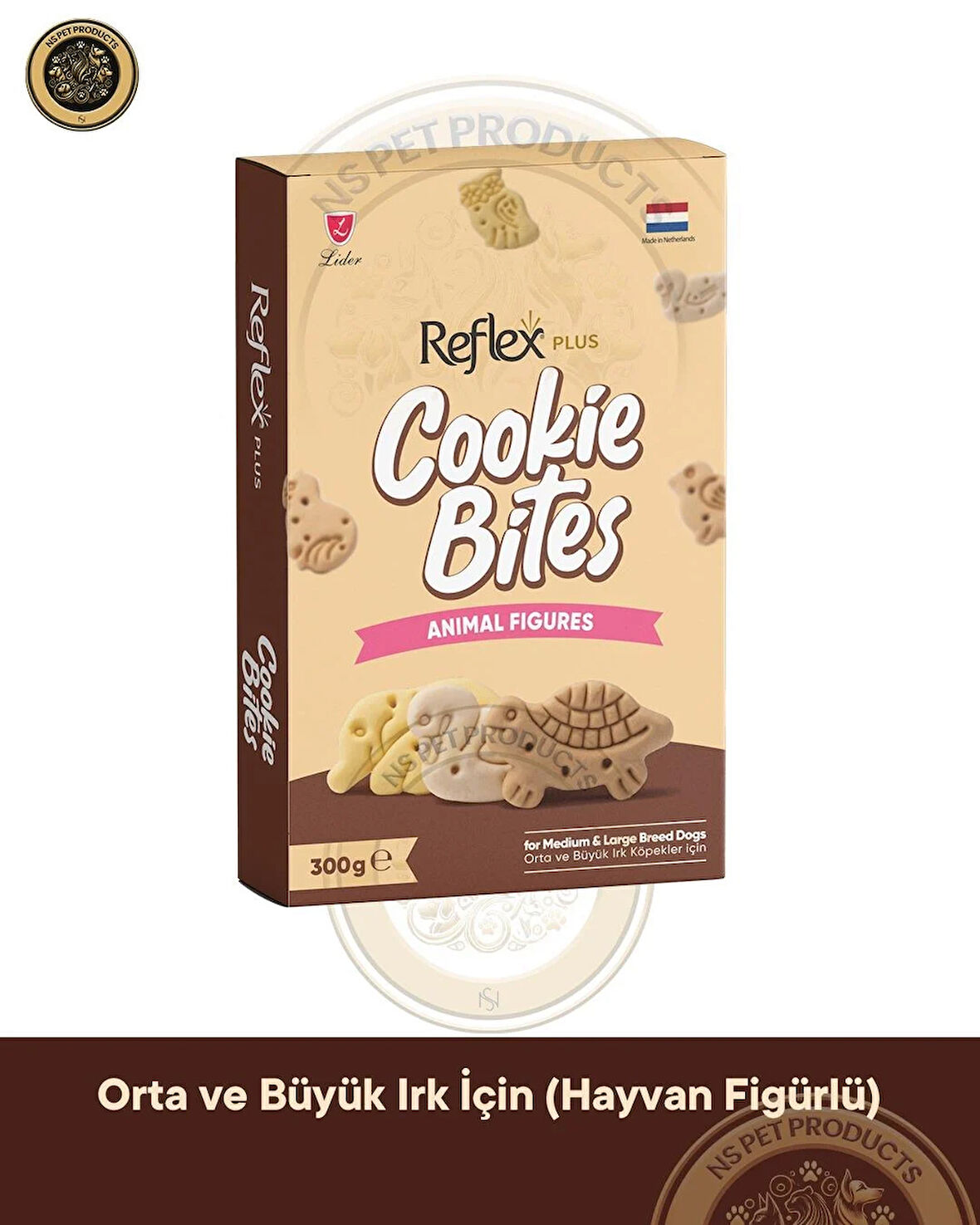 Reflex Cookie Bites Animal Figures 300gr Köpek Ödül Maması