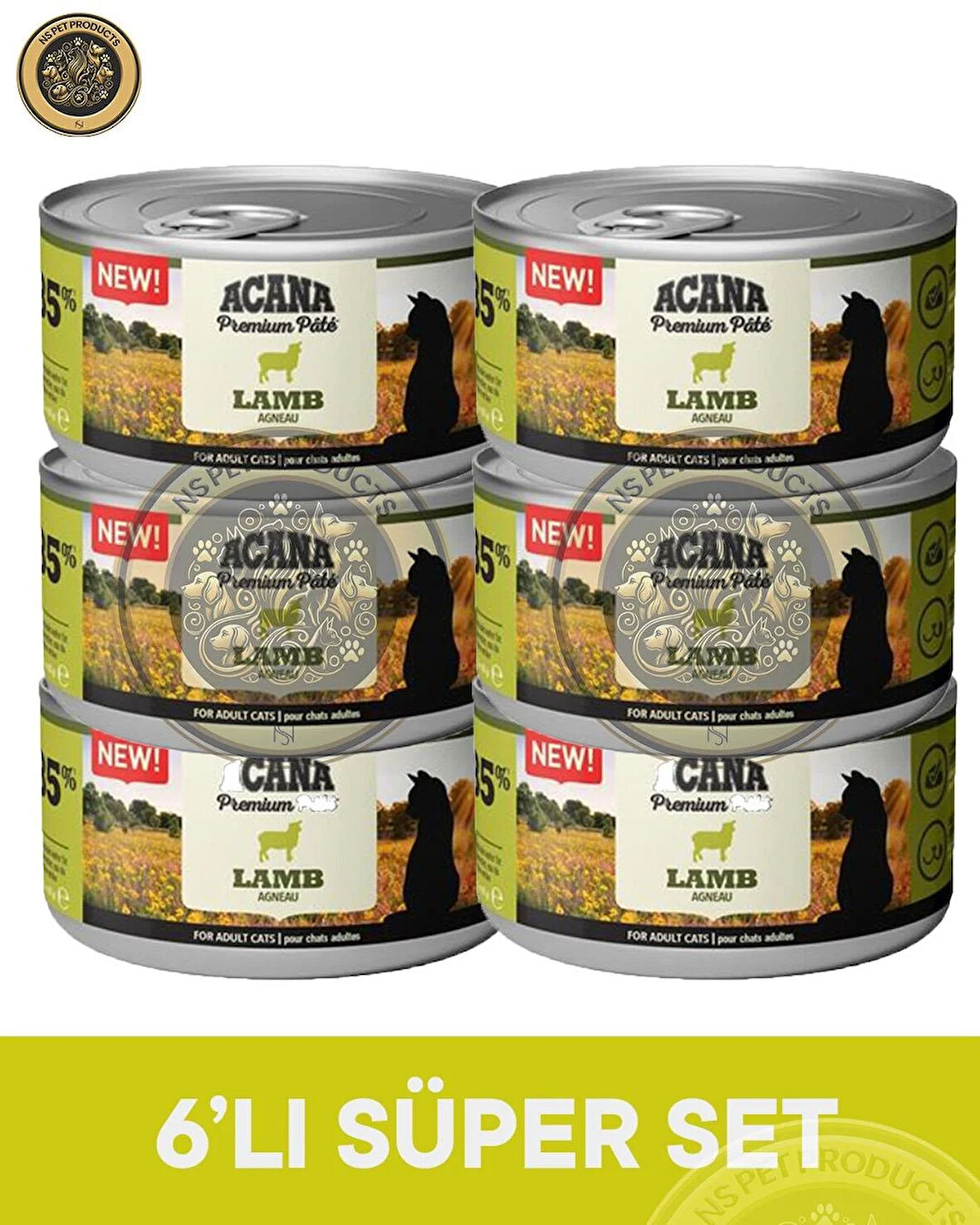 Acana Lamb Cat Canned 6x85 gr