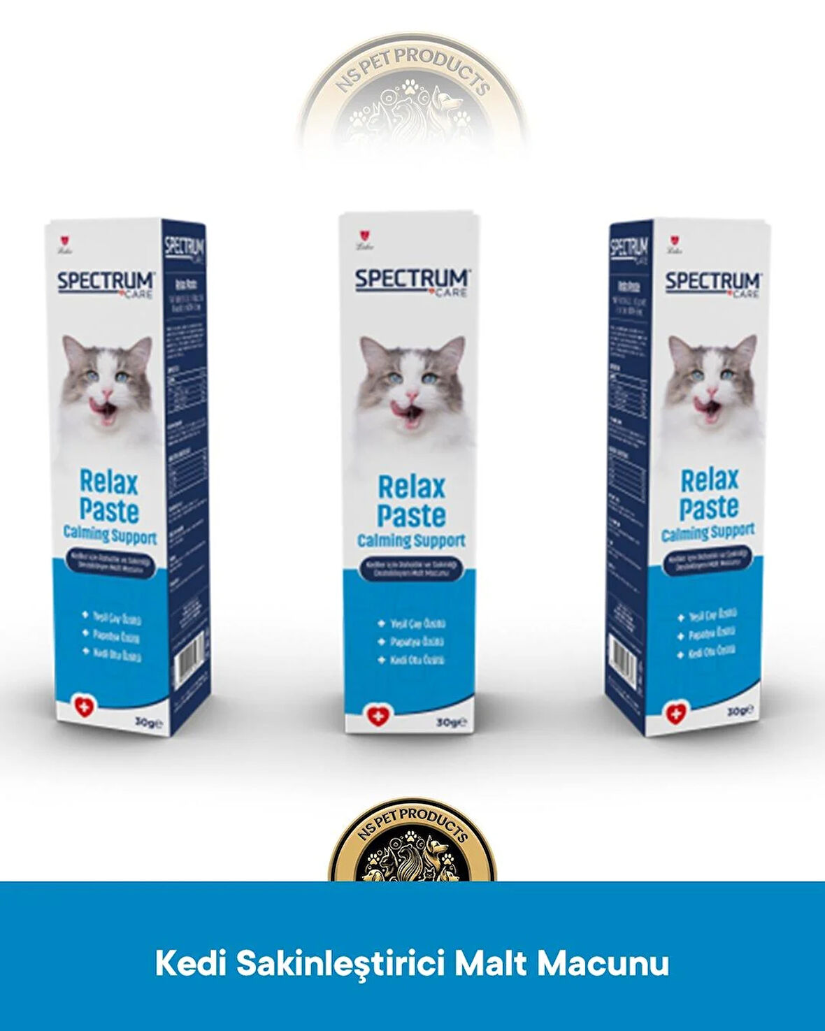 Spektrum Care sakinleştirici Maltpaste 3x30 gram