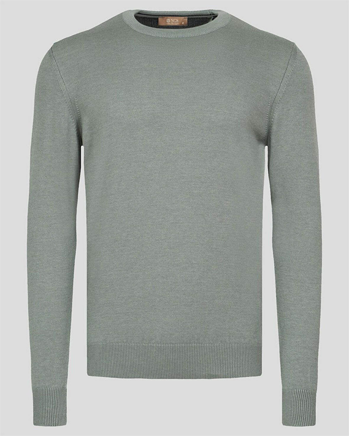 Erkek Triko Bisiklet Yaka Sık Örme Granit Slim Fit Kazak NCS JEANS 3001