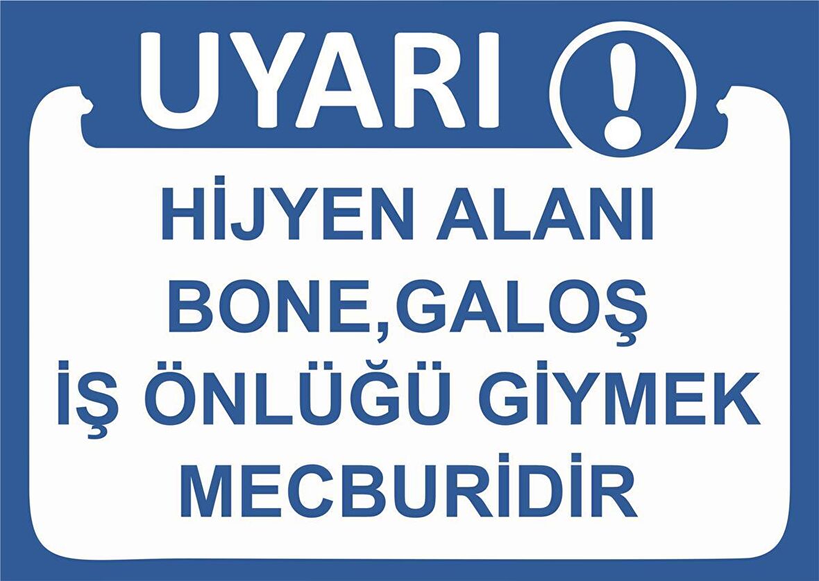Uyarı Levhaları 8