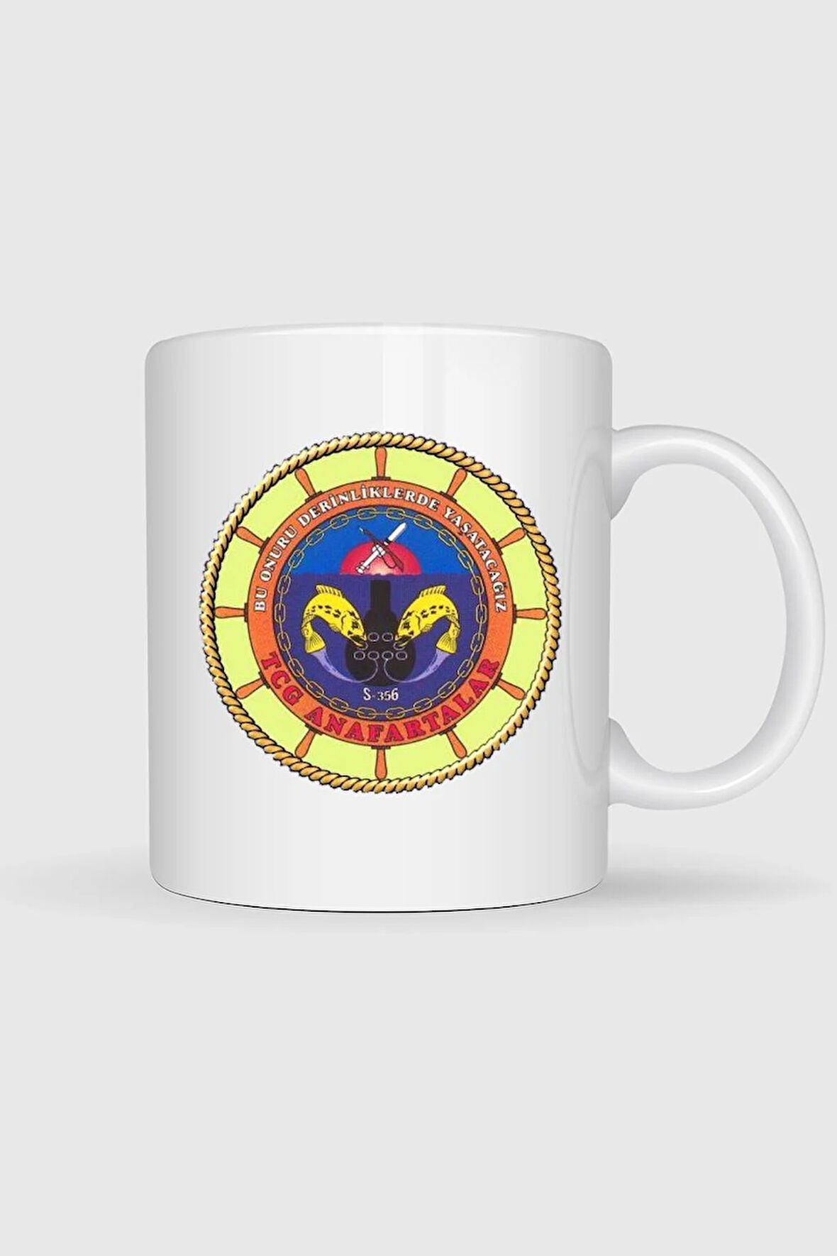  Tcg Anafartalar S356 Tasarımlı Kupa Bardak