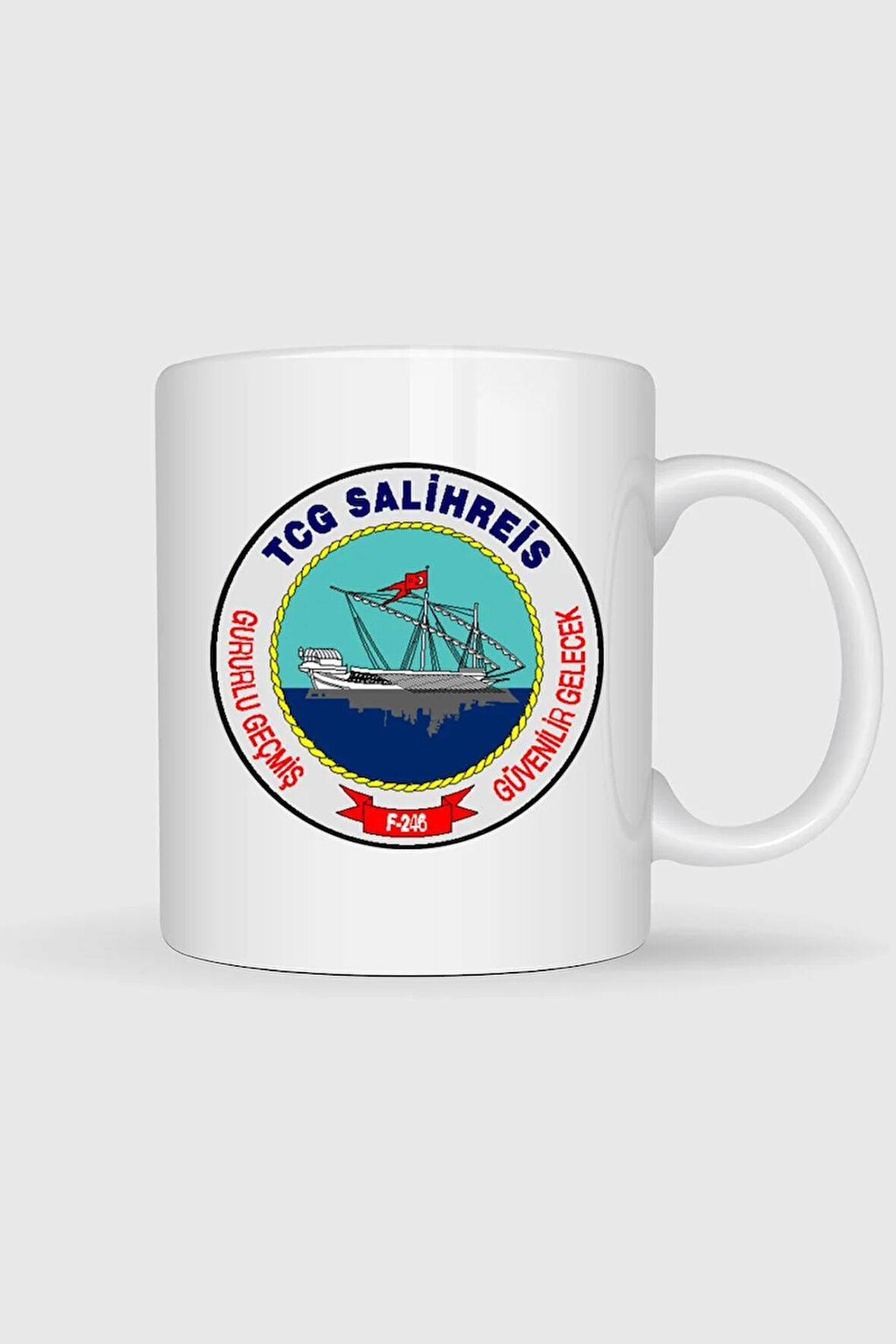  Tcg Salihreis F246 Tasarımlı Kupa Bardak