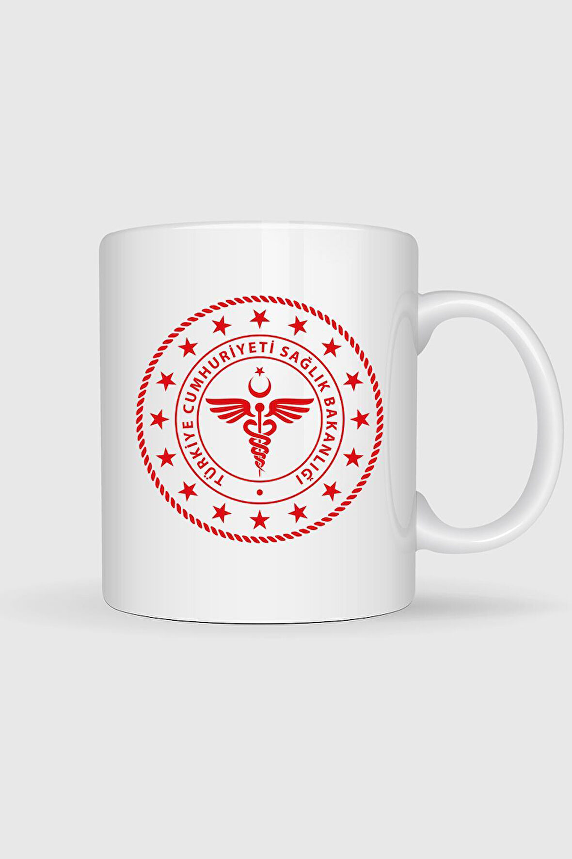 Türkiye Cumhuriyeti Sağlık Bakanlığı Tasarımlı Kupa Bardak