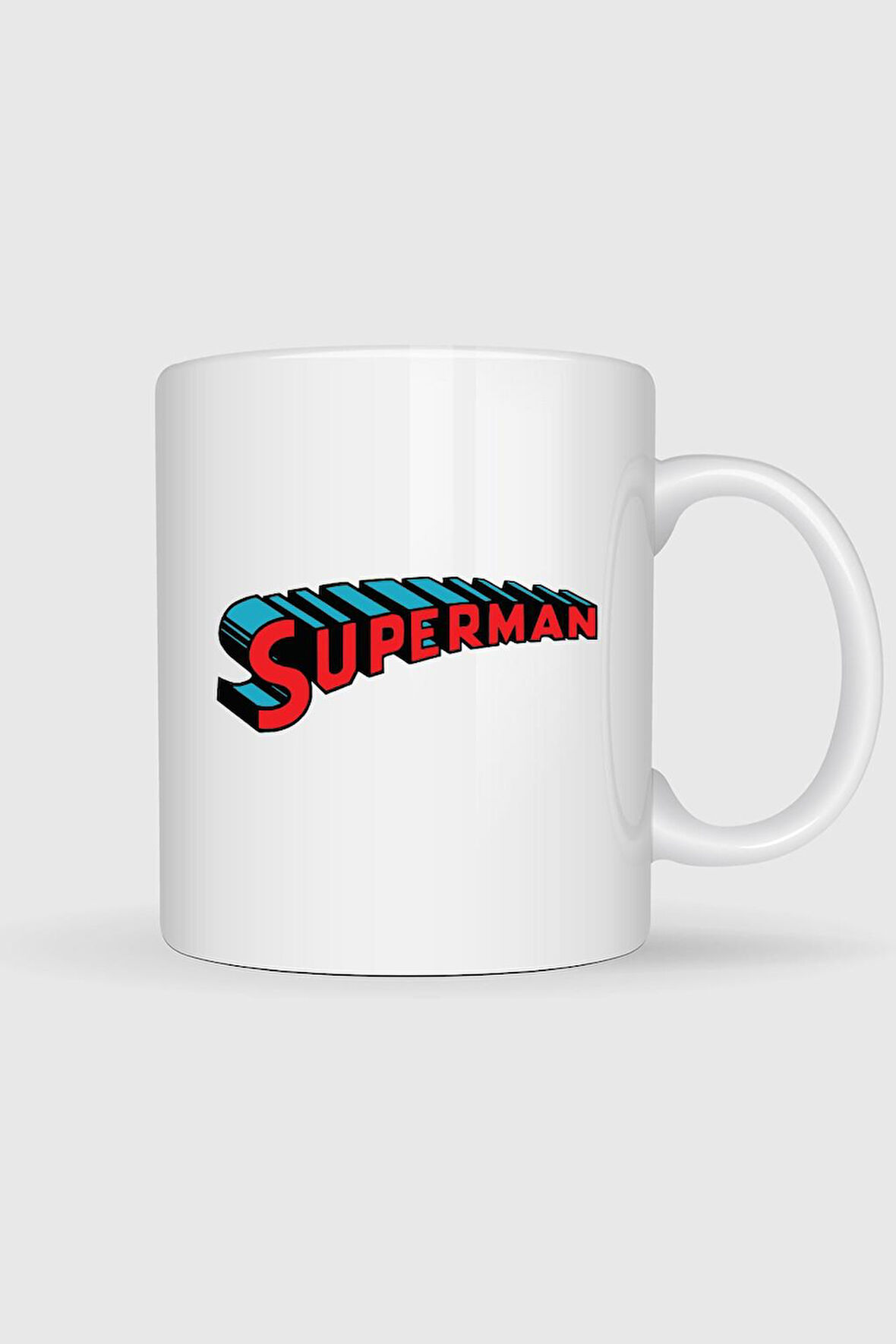  Superman Logo Tasarımlı Kupa Bardak