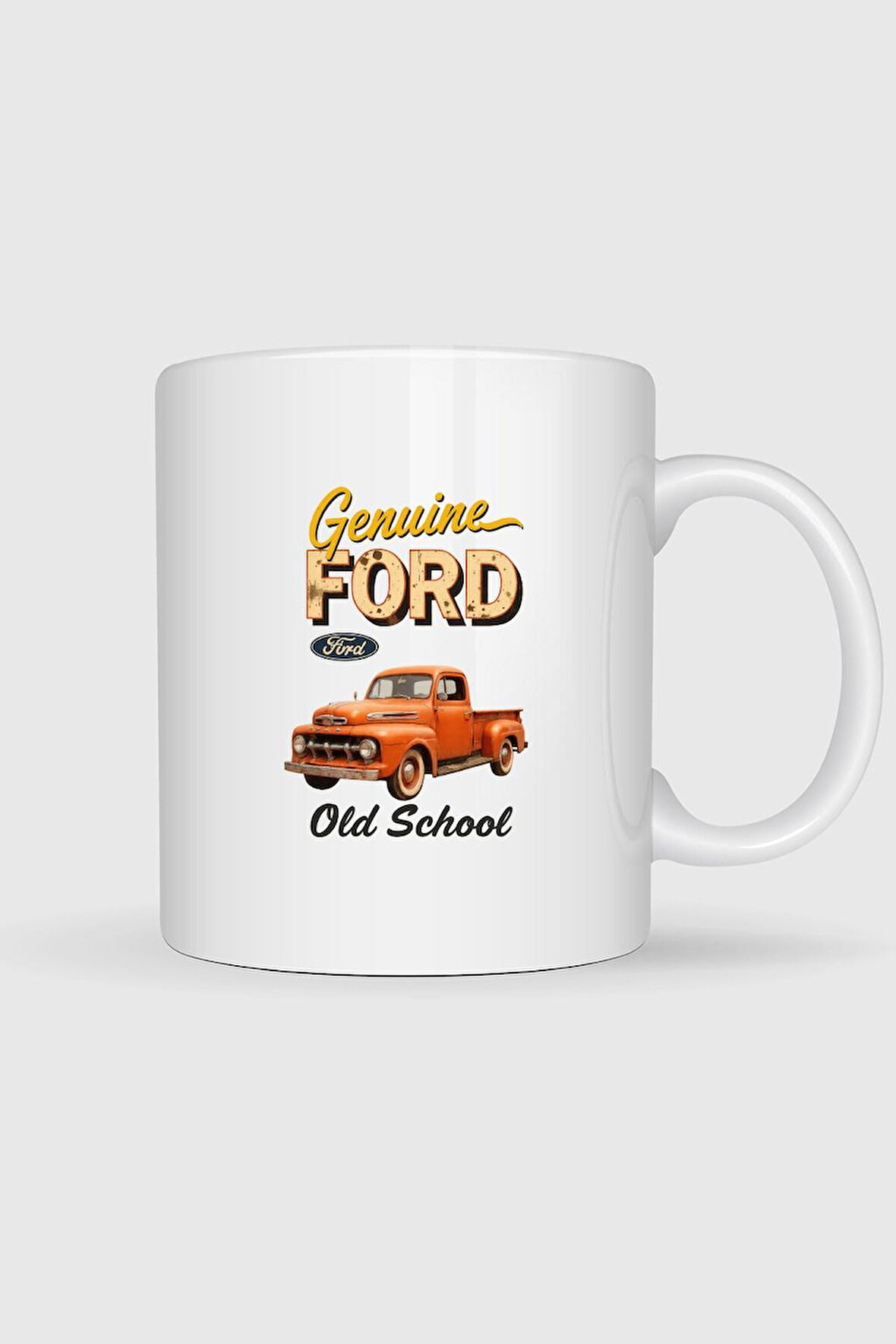  Ford Genuine Old School Kamyonet Tasarımlı Kupa Bardak