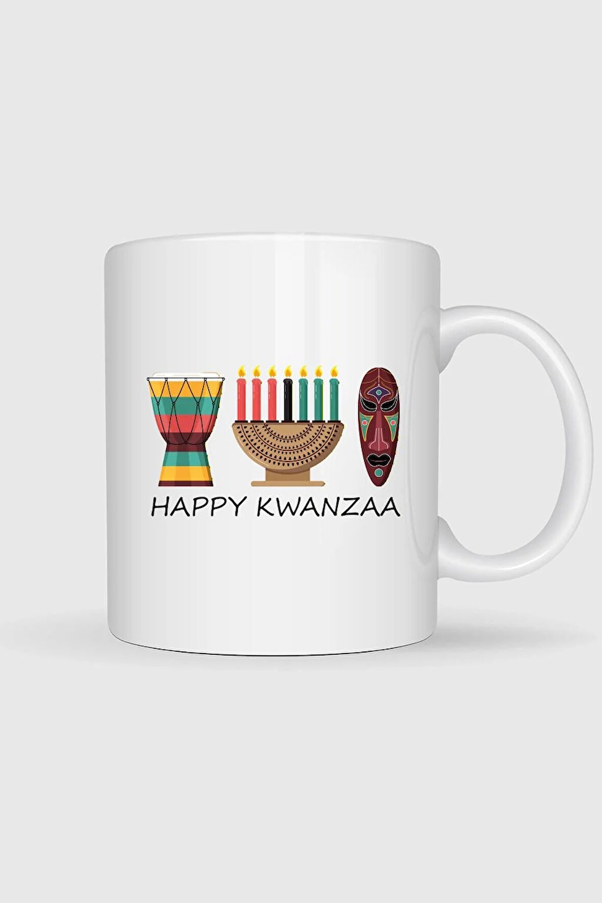 Happy Kwanzaa Tasarımlı Kupa Bardak