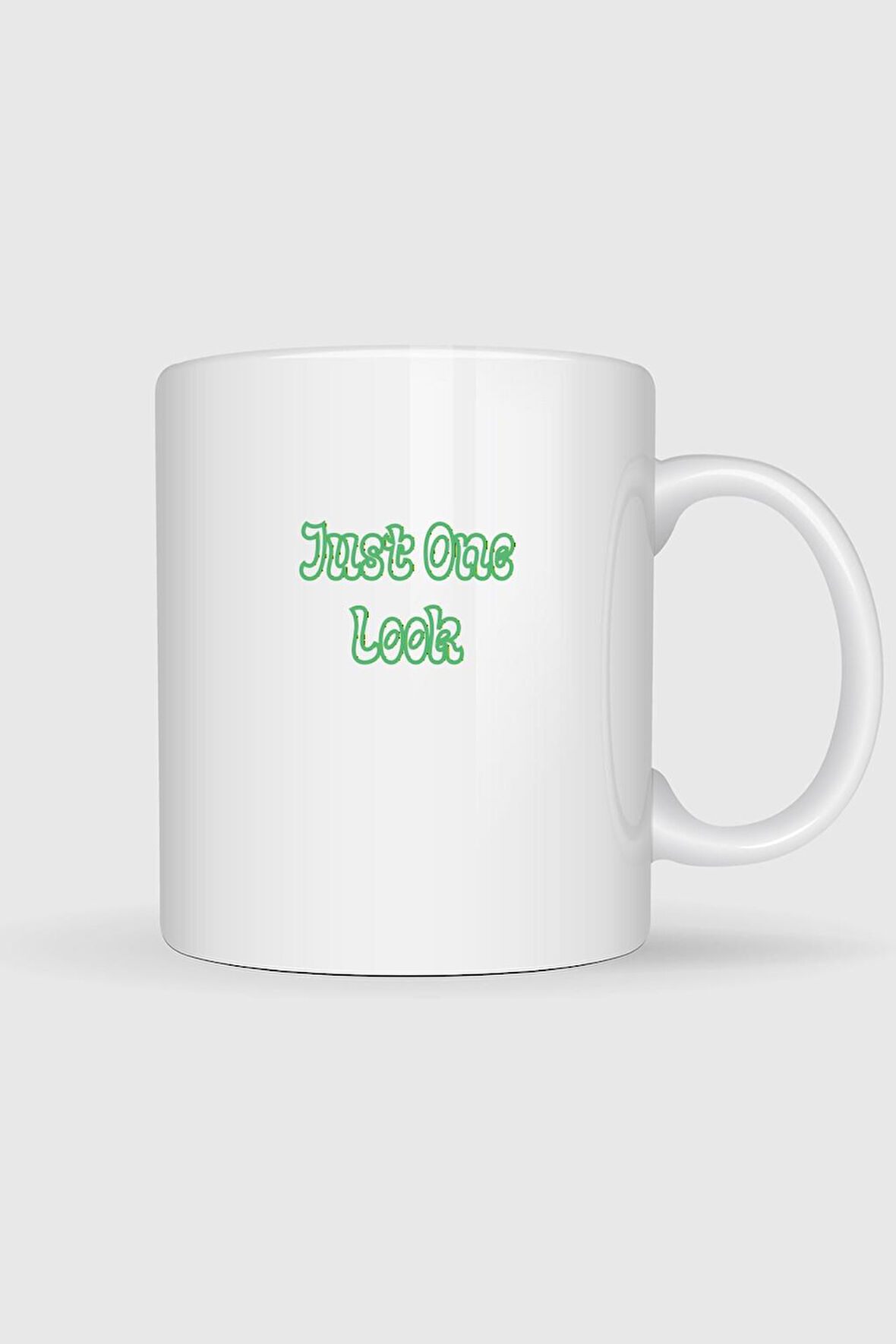  Just One Look Yabancı Dizi Baskılı Kupa Bardak