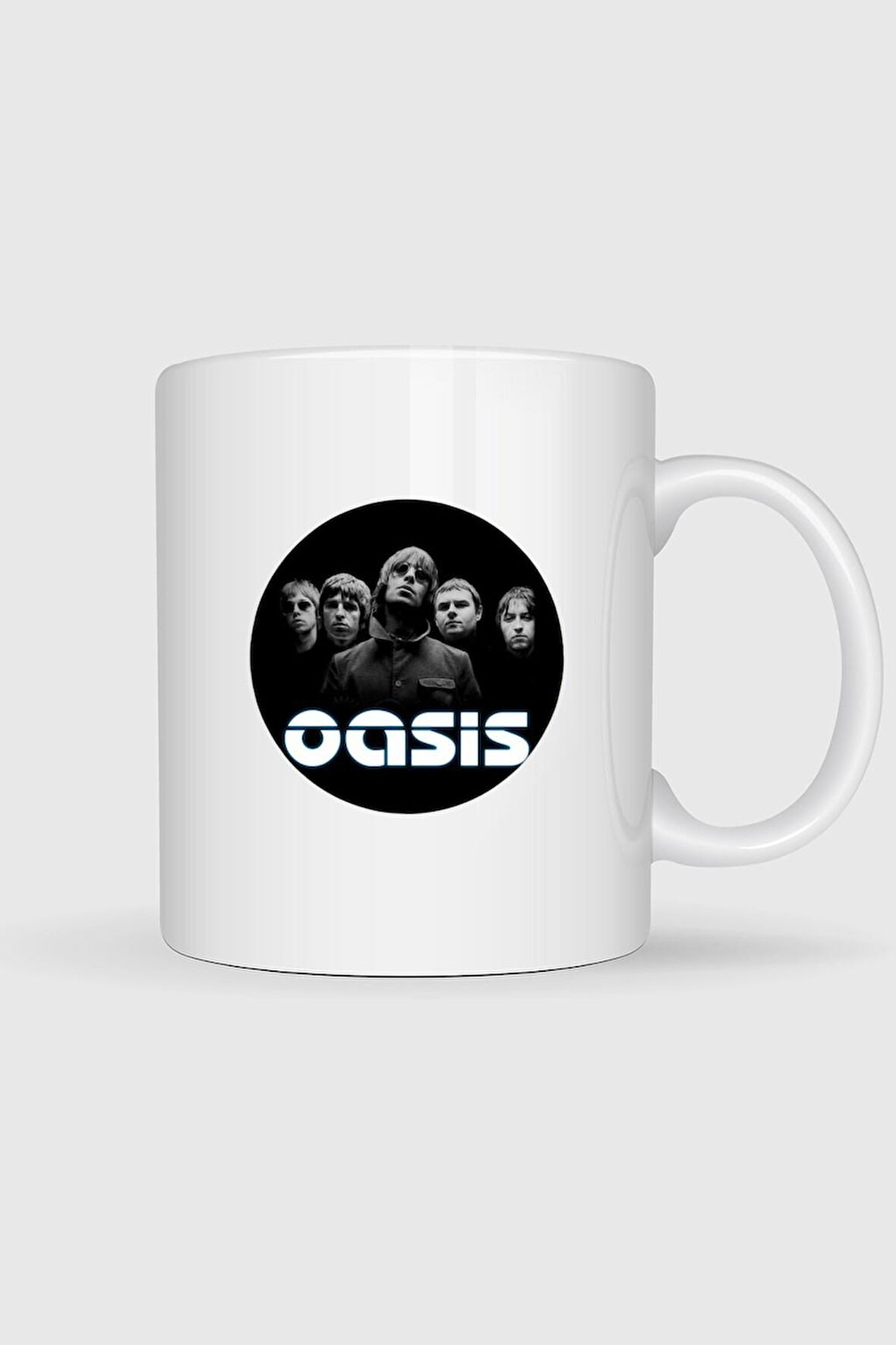  Oasis İngiliz Rock Baskılı Kupa Bardak