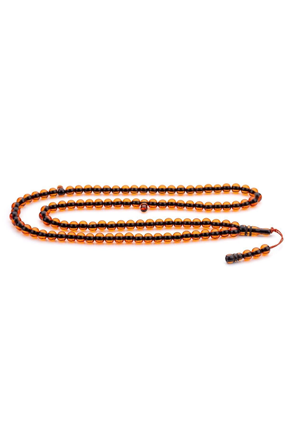 Cep Boy Açık Turuncu Renk 99'luk Tesbih