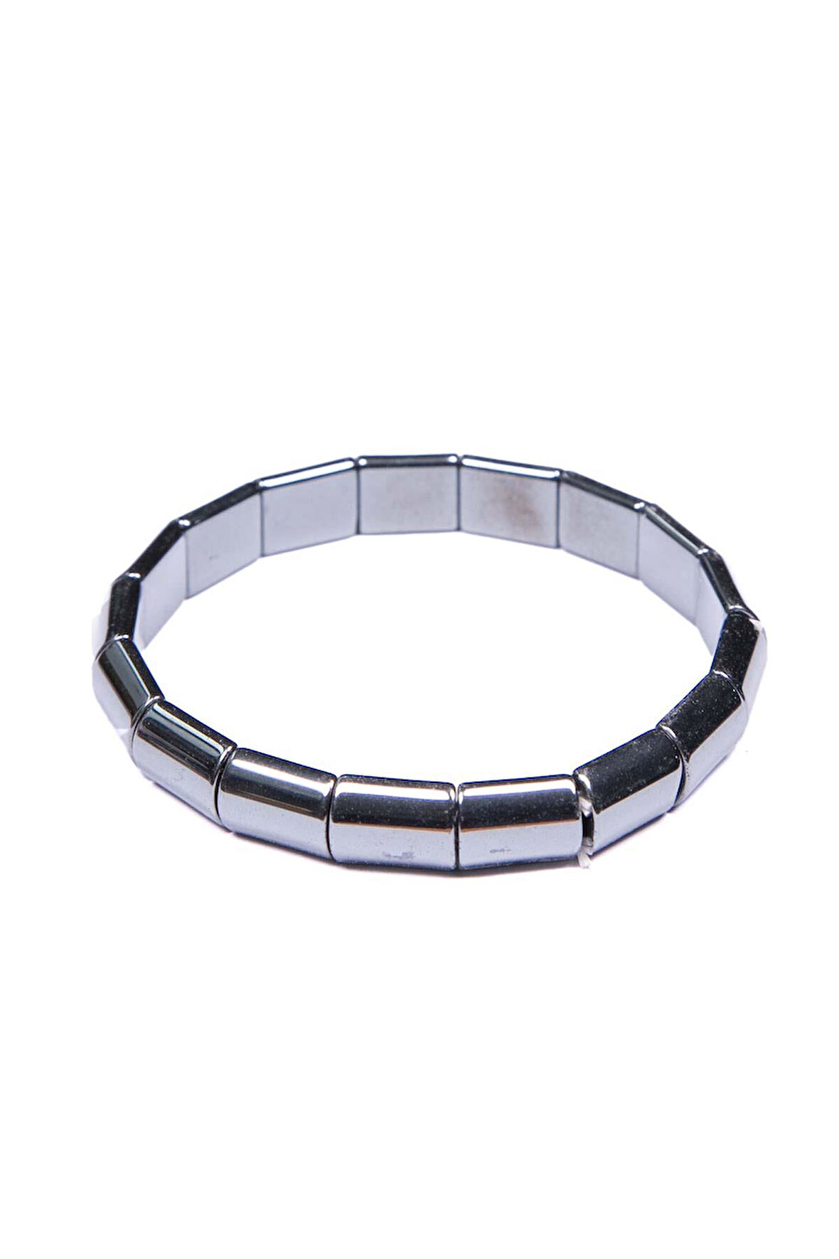 Kesme Tane Hematit Taşı Bileklik