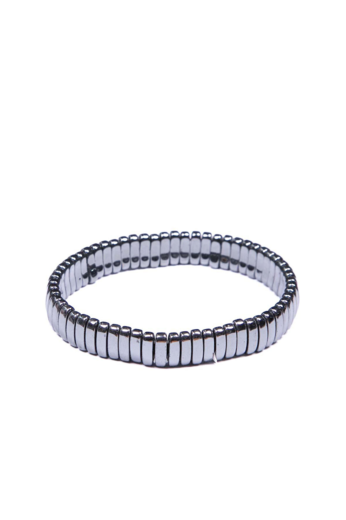 İnce Kesme Tane Hematit Taşı Bileklik